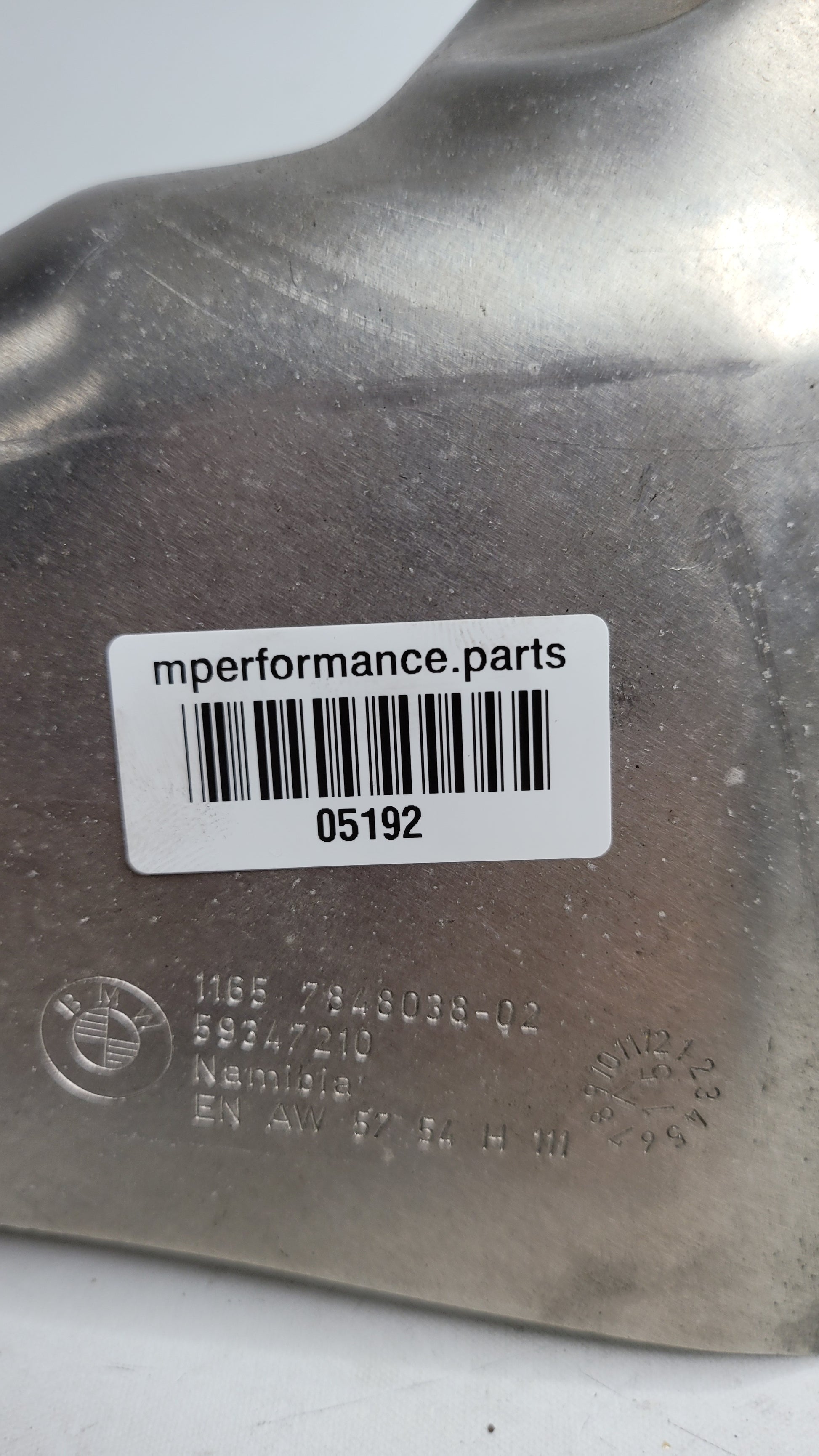 BMW F82 M4 F87 F80 F83 heat mudguard heat resistant plate 7848038 - MPerformance.parts
