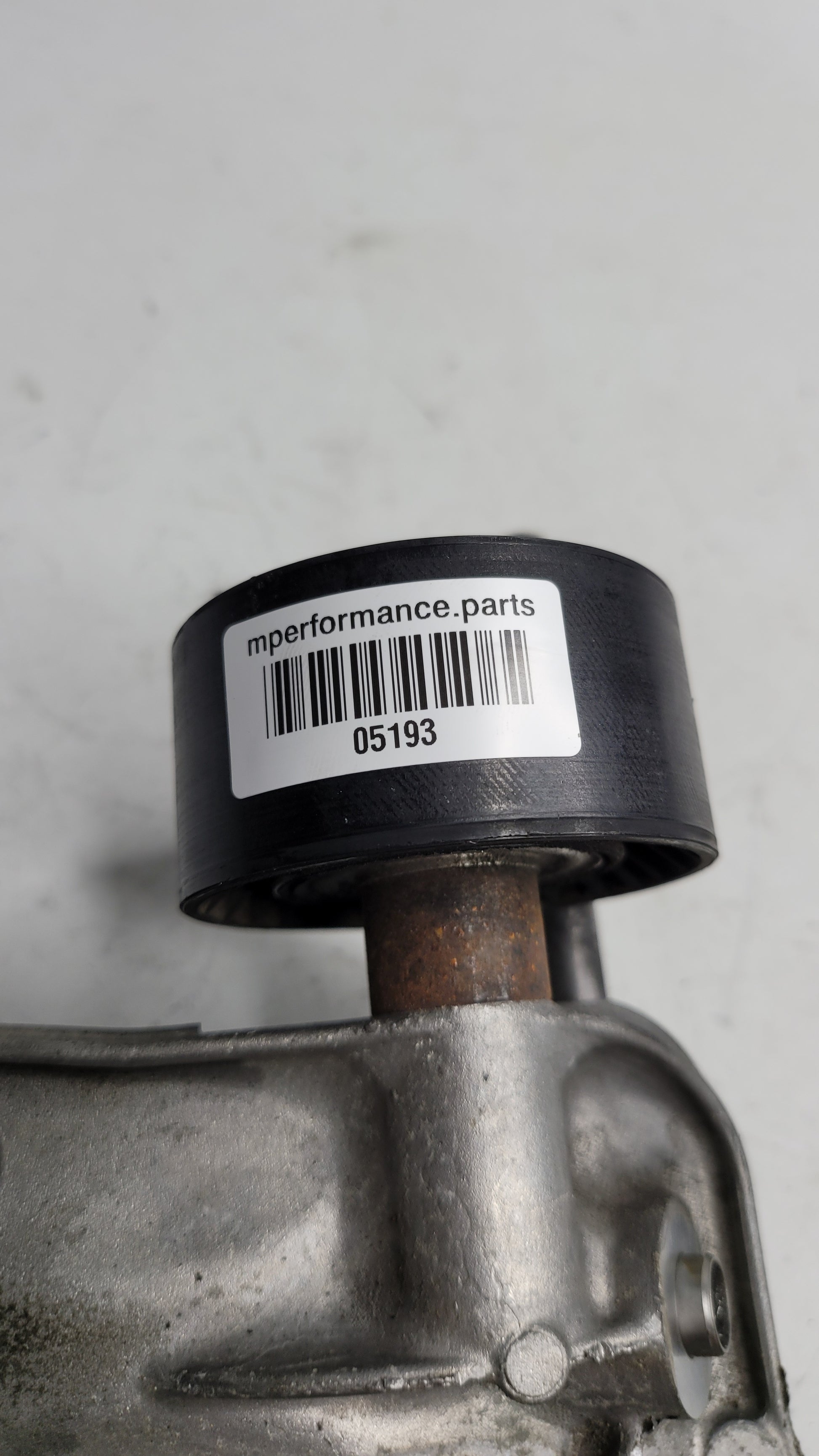BMW M3 M4 3.0 TURBO IDLER PULLEY ALI PLATE AC PUMP BRACKET MOUNT 64557585 - MPerformance.parts