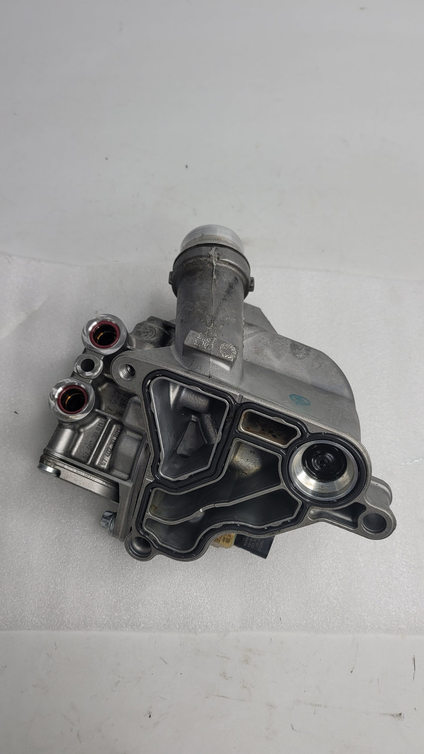 BMW F80 F82 F83 M3 M4 S55 3.0 PETROL OIL FILTER HOUSING OIL COOLER 7516383 - MPerformance.parts