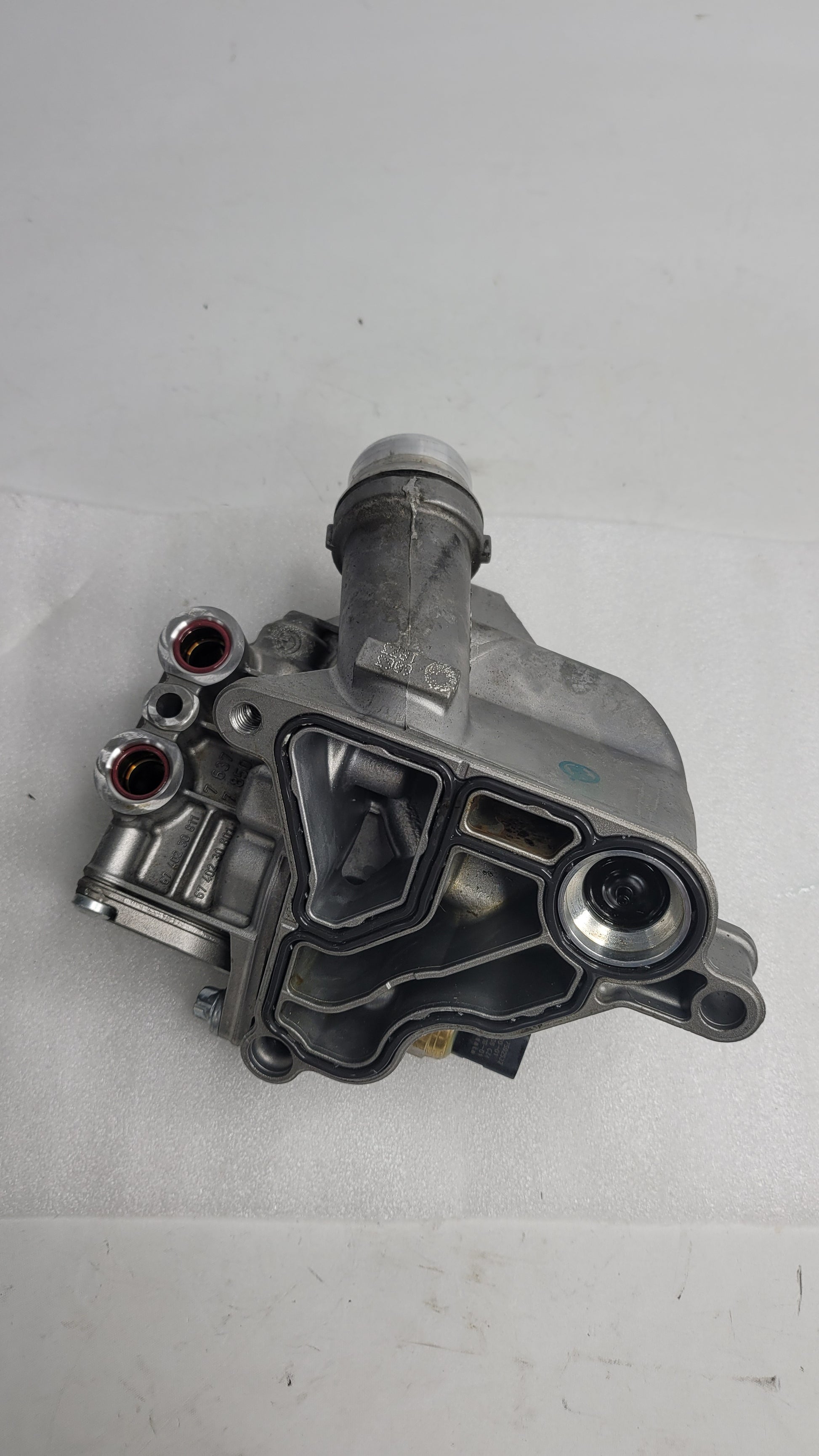 BMW F80 F82 F83 M3 M4 S55 3.0 PETROL OIL FILTER HOUSING OIL COOLER 7516383 - MPerformance.parts