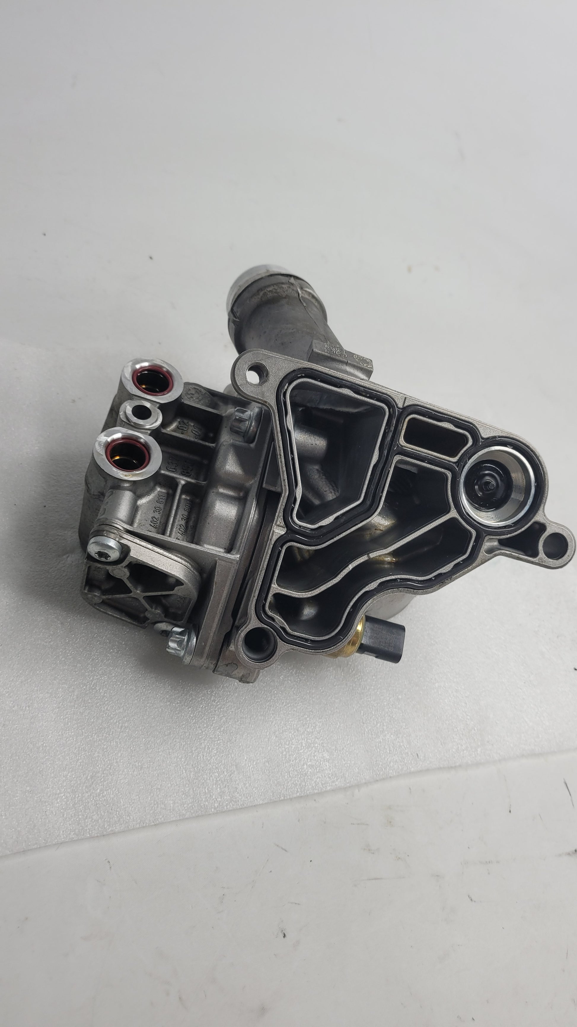 BMW F80 F82 F83 M3 M4 S55 3.0 PETROL OIL FILTER HOUSING OIL COOLER 7516383 - MPerformance.parts