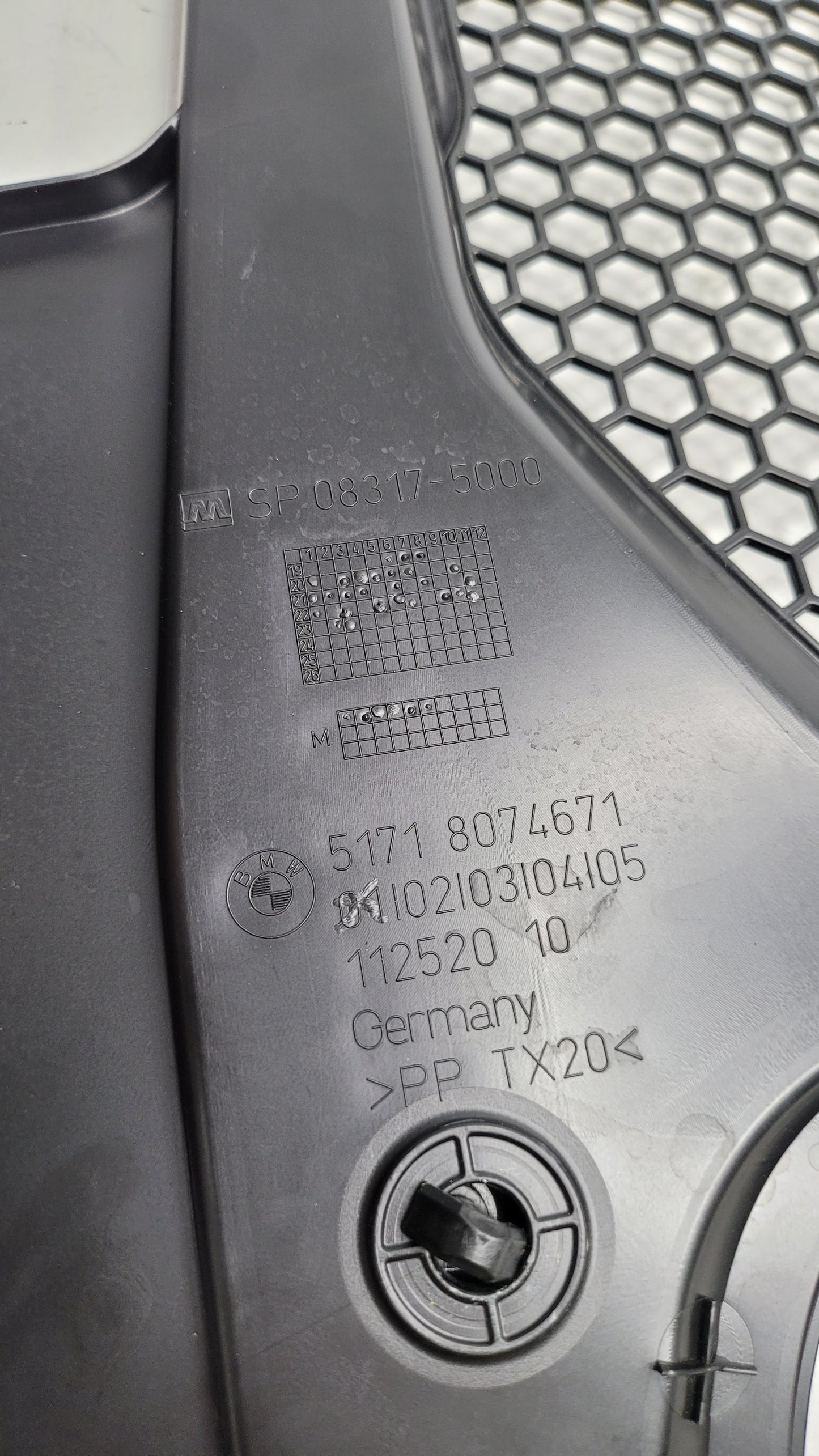 BMW M3 M4 G80 G82 G83 SCUTTLE COVER PANEL TRIM COVER PART 3 RIGHT 8074671 - MPerformance.parts