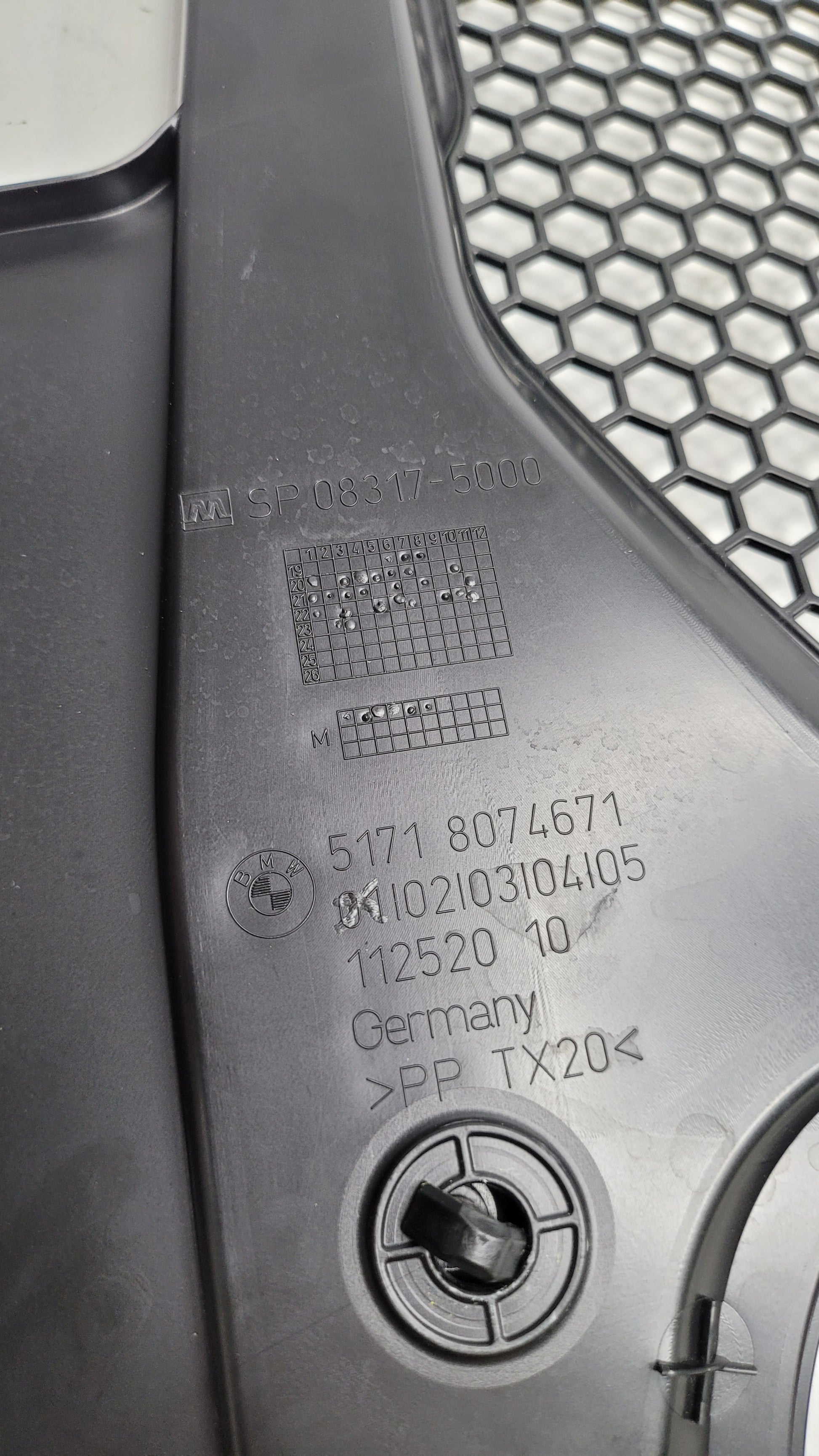 BMW M3 M4 G80 G82 G83 SCUTTLE COVER PANEL TRIM COVER PART 3 RIGHT 8074671 - MPerformance.parts