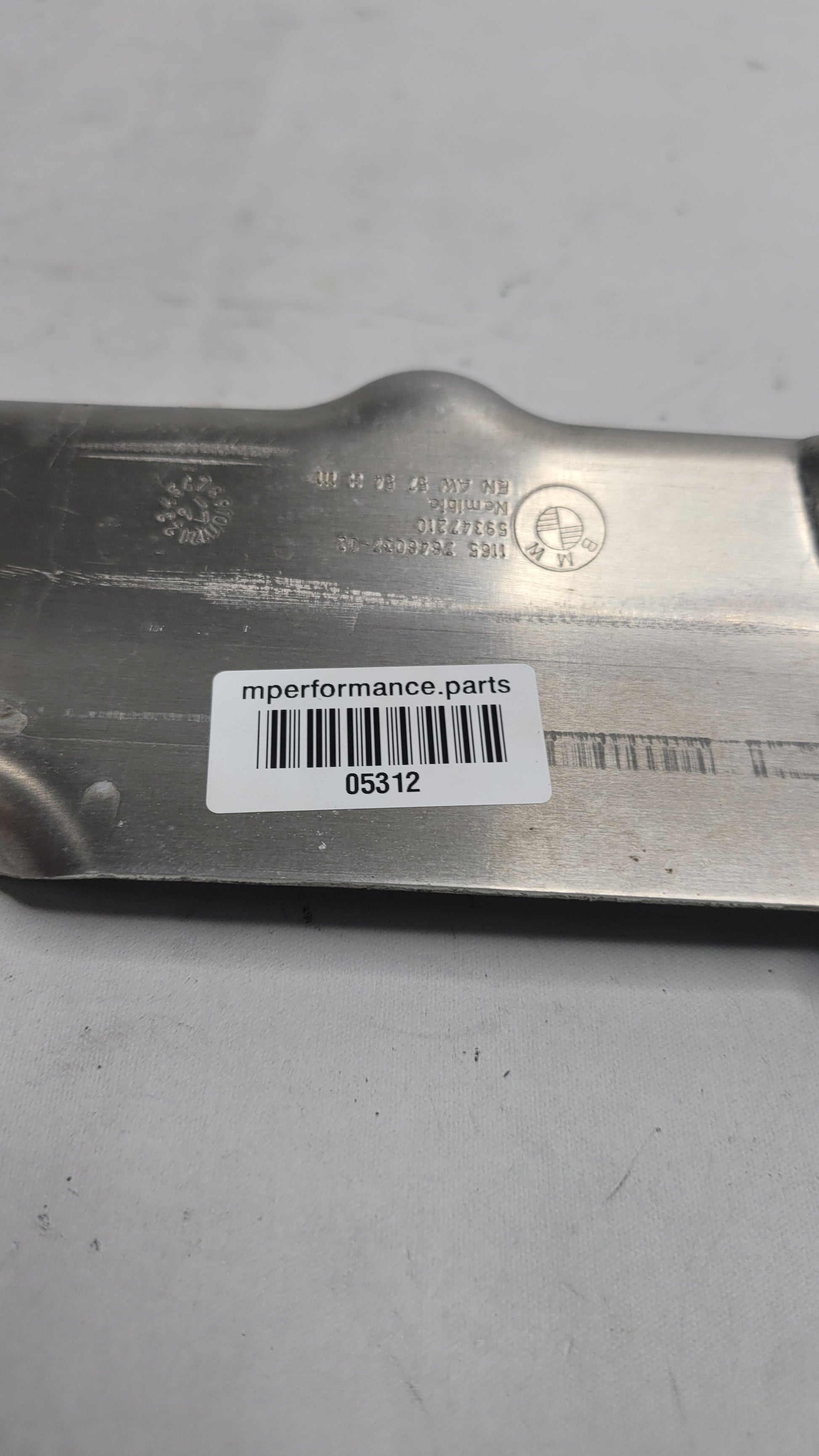 BMW F87 F80 F82 F83 M2 M3 M4 Engine S55 Turbocharger Heat Protection Shield - 7848037 - MPerformance.parts
