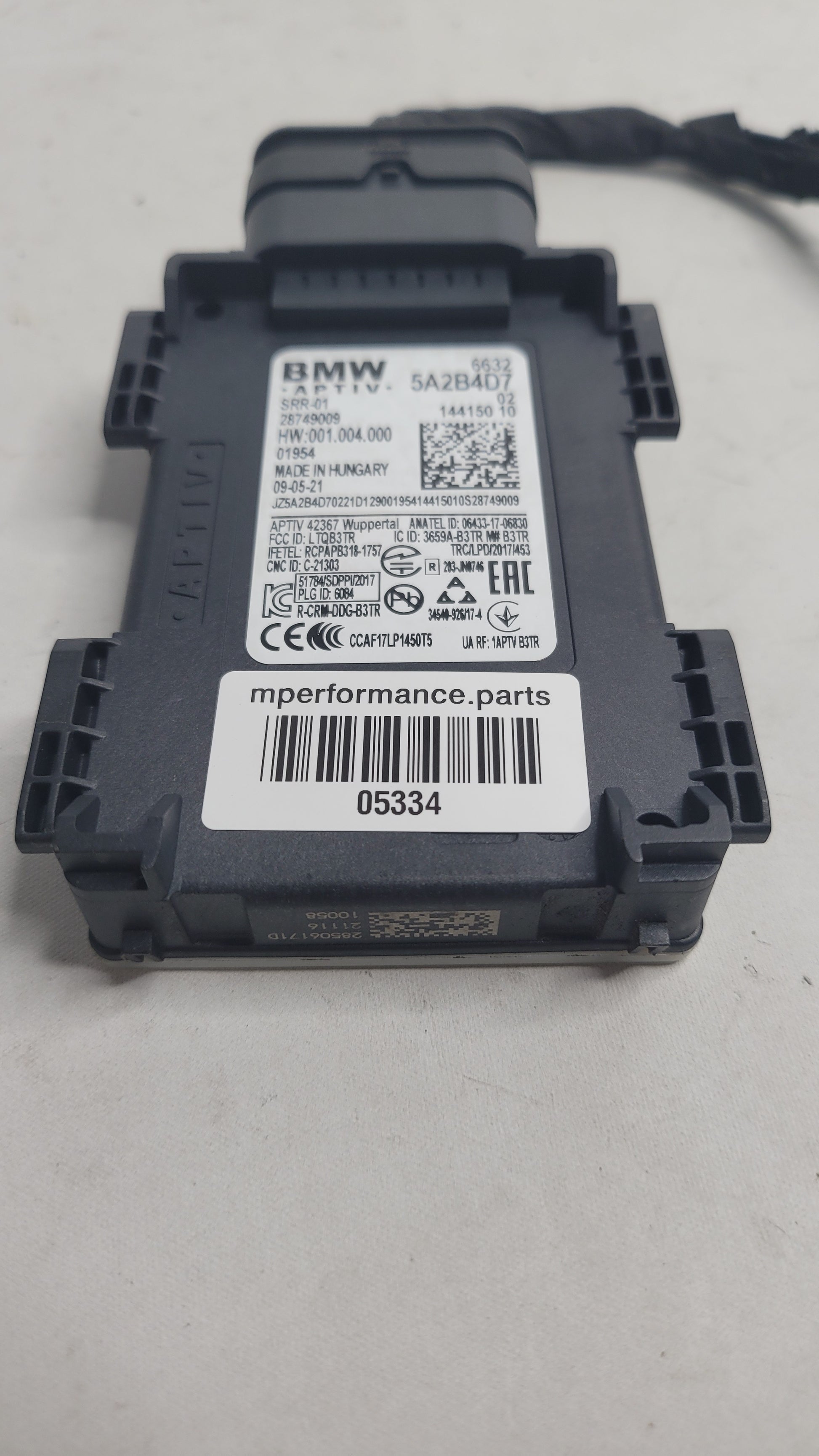 BMW M3 M4 G80 G82 G83 Blind Spot Radar Sensor Control Module 5A2B4D7 - MPerformance.parts