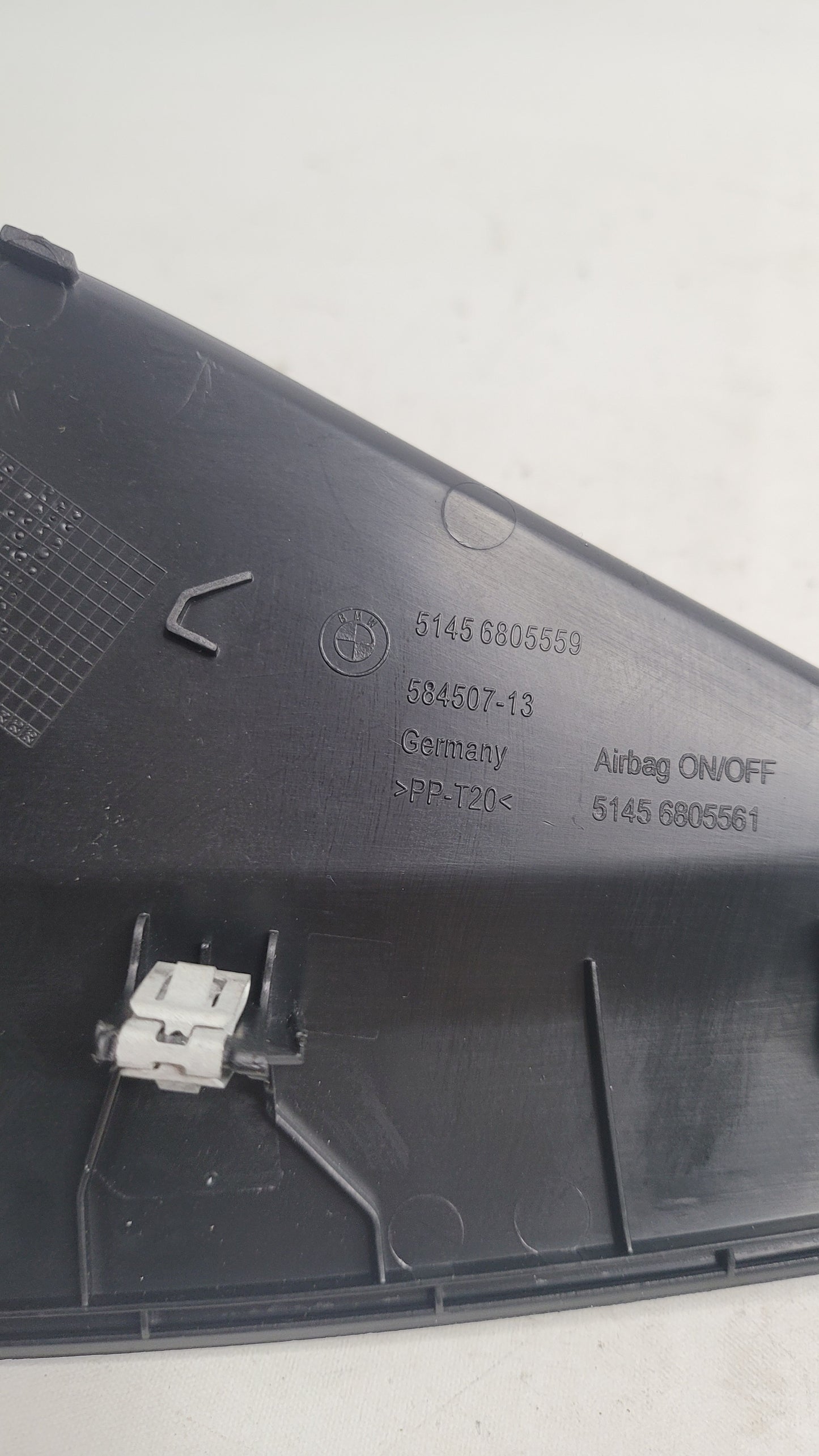 BMW G20 G80 M3 Dash Left Side Outer Cap Cover Panel Black - 6805559 - MPerformance.parts