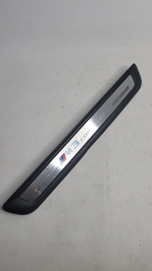 BMW G80 M3 COMPETITION OEM FRONT DOOR SILL KICK PLATE 9451626-01 - MPerformance.parts