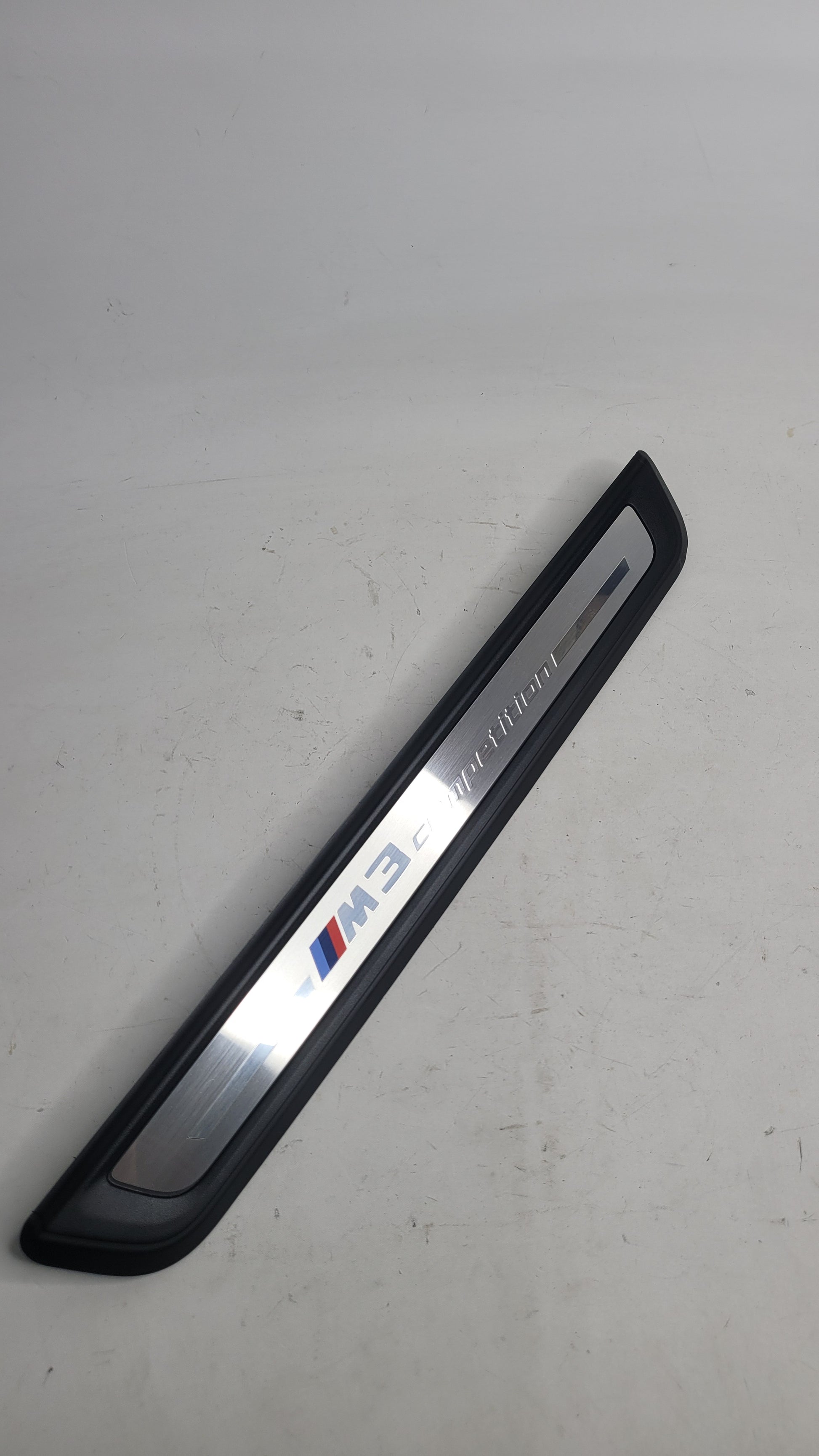 BMW G80 M3 COMPETITION OEM FRONT DOOR SILL KICK PLATE 9451626-01 - MPerformance.parts