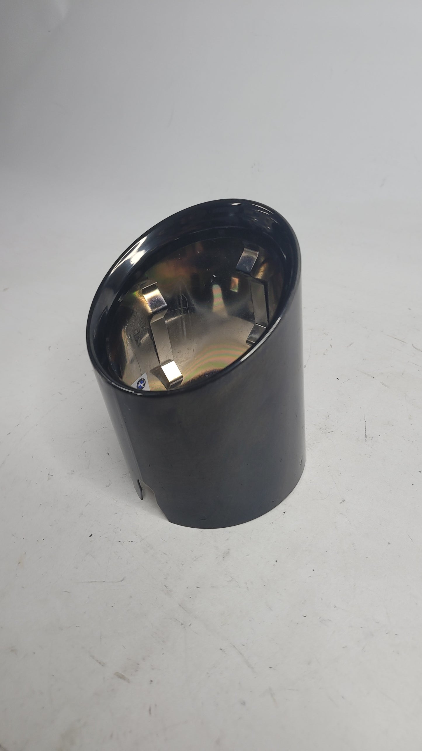 BMW M3 G80 REAR MUFFLER EXHAUST TIP BLACK 8096126 - MPerformance.parts