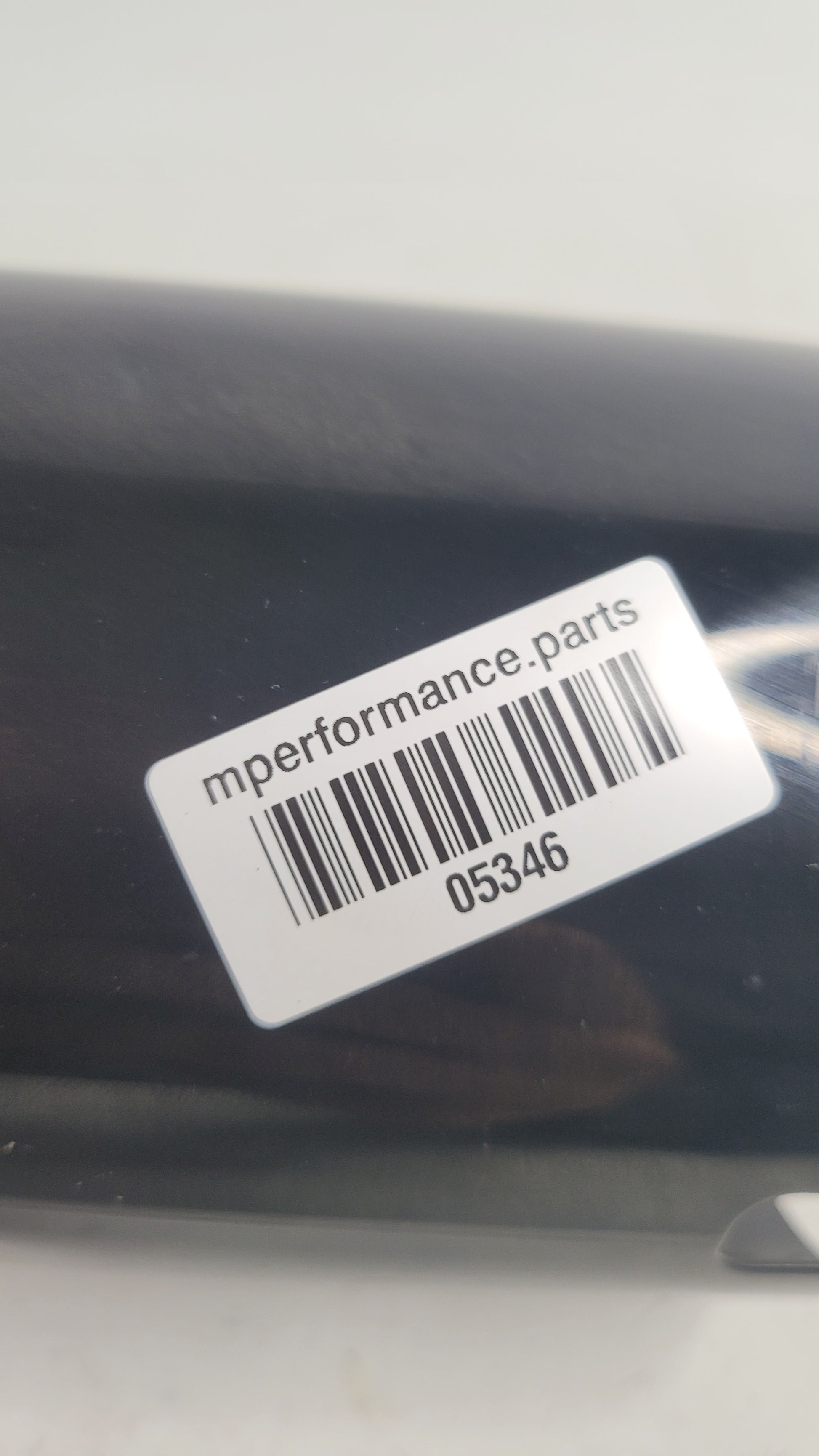BMW M3 G80 REAR MUFFLER EXHAUST TIP BLACK 8096126 - MPerformance.parts