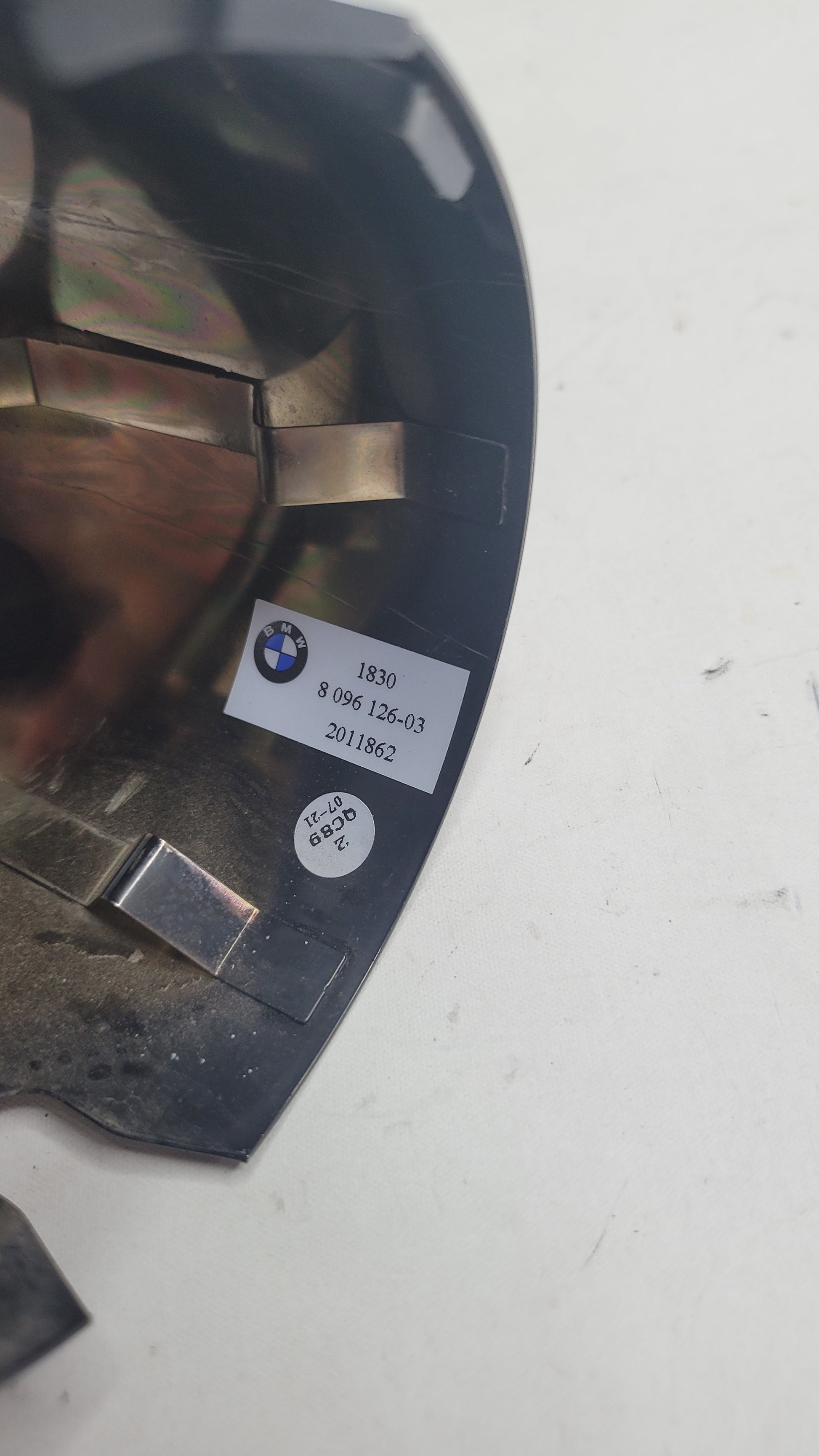 BMW M3 G80 REAR MUFFLER EXHAUST TIP BLACK 8096126 - MPerformance.parts