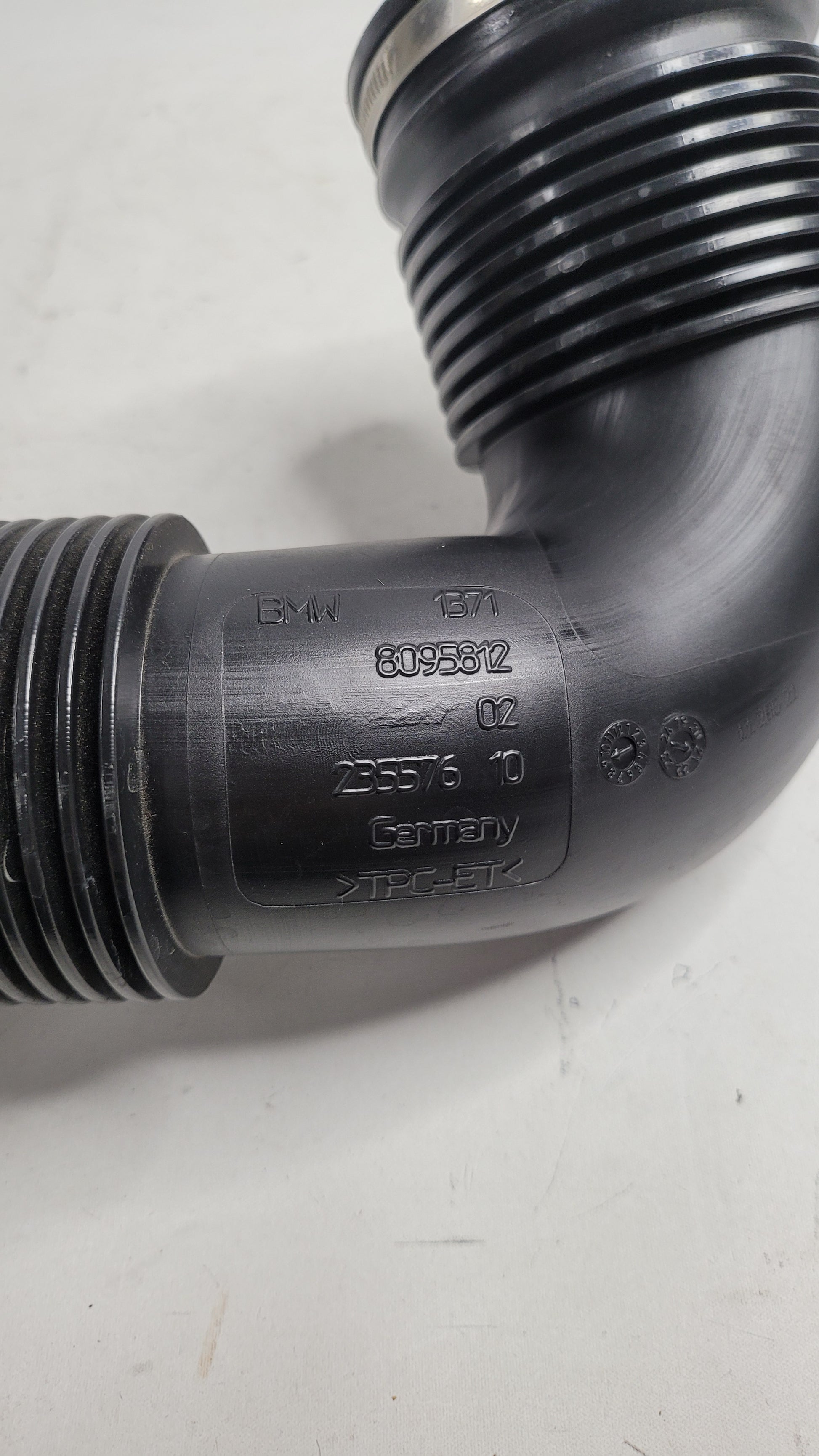 BMW G80 G82 G83 M3 M4 Competition S58 Right Front Intake Pipe Hose OEM 8095812 - MPerformance.parts