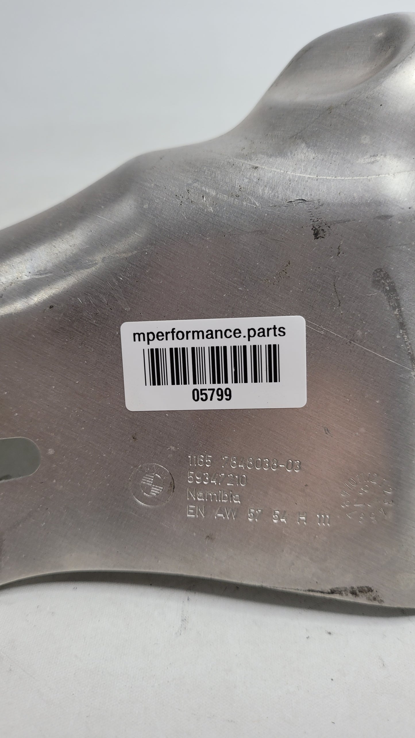 2015-2020 BMW 11-65-7-848-038 BMW 11657848038 Heat Resistant Plate 7848038 03 59347210 - MPerformance.parts