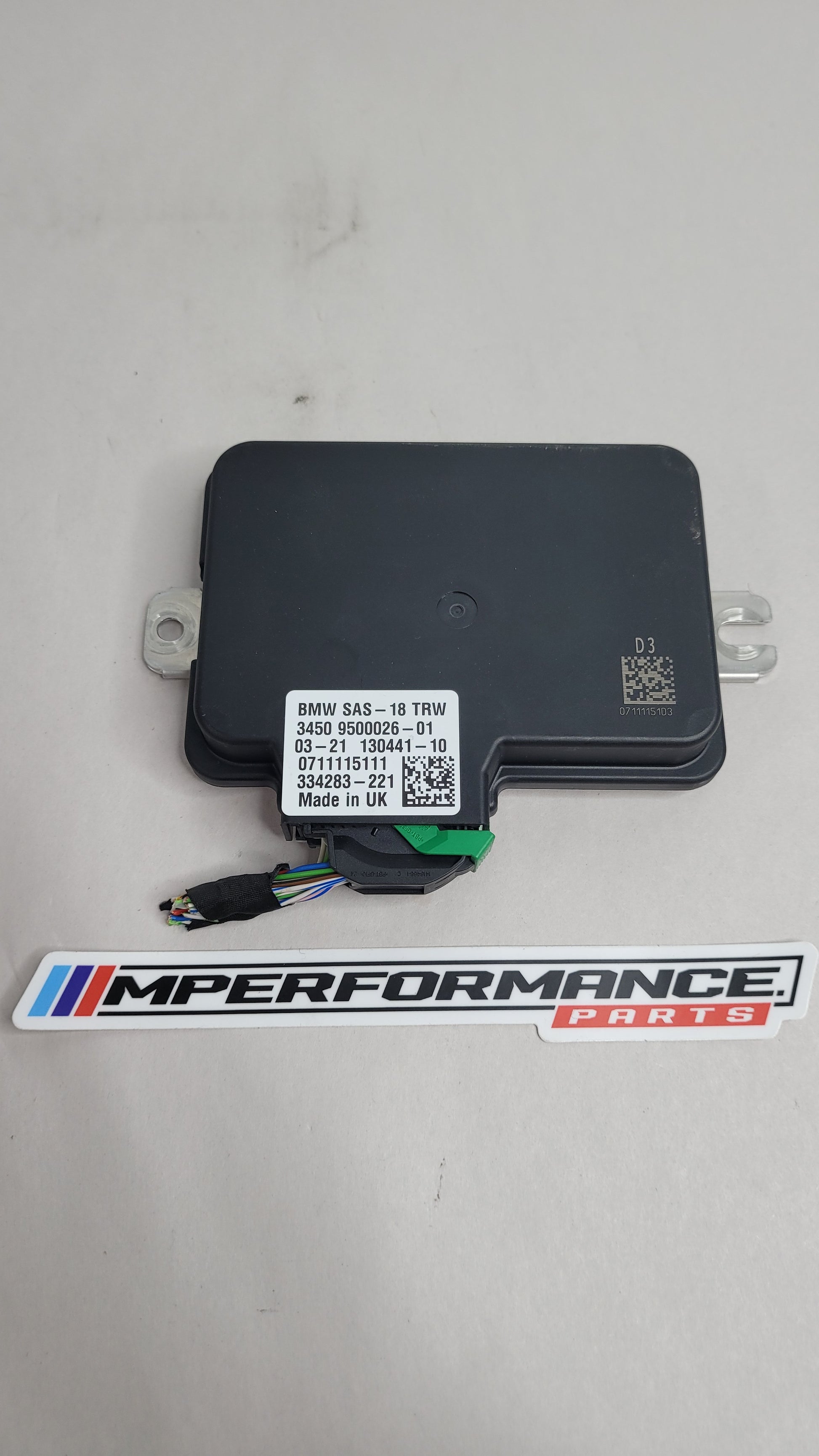 BMW M3 M4 3 4 5 7 SERIES G11 G12 G80 G82 SAS MODULE 9500026-01 - MPerformance.parts
