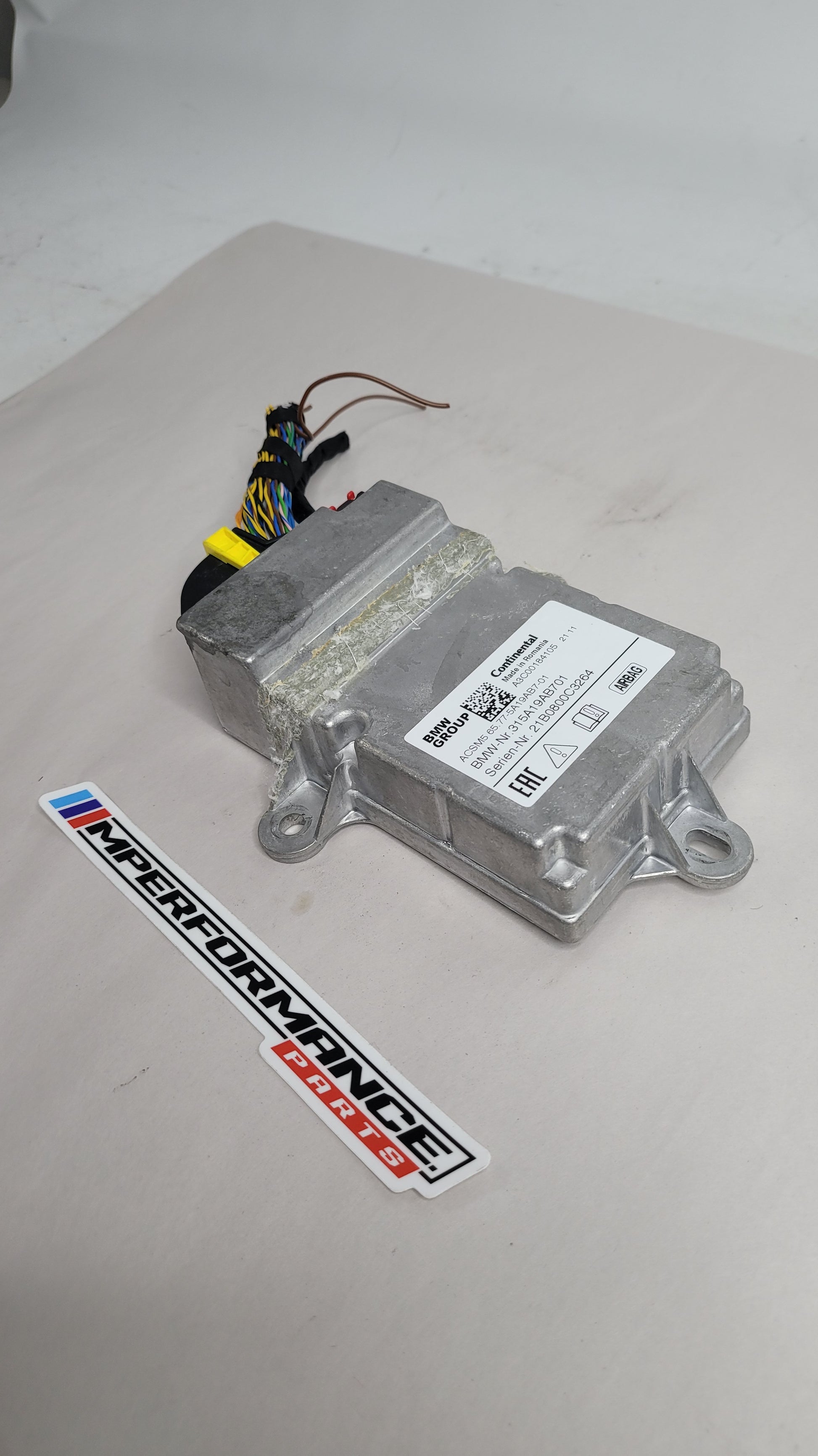 BMW M3 G80 Crash Impact Airbag Control Unit + cabling 5A19AB7 - MPerformance.parts