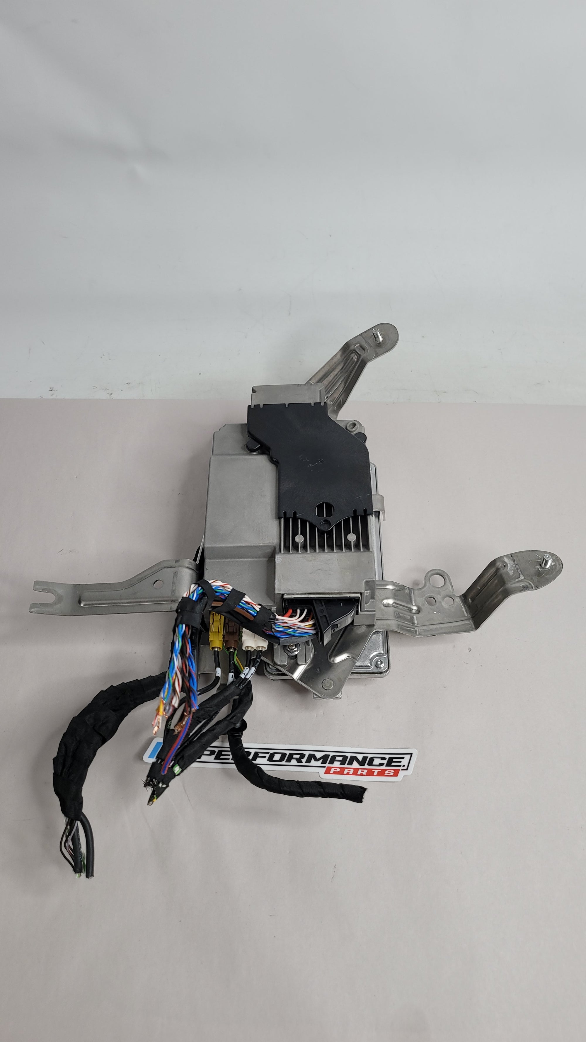 BMW 3 Series M3 Competition G80 2021 Harman Becker Amplifier R35A3AF3201 installed in the vehicle's interior system.