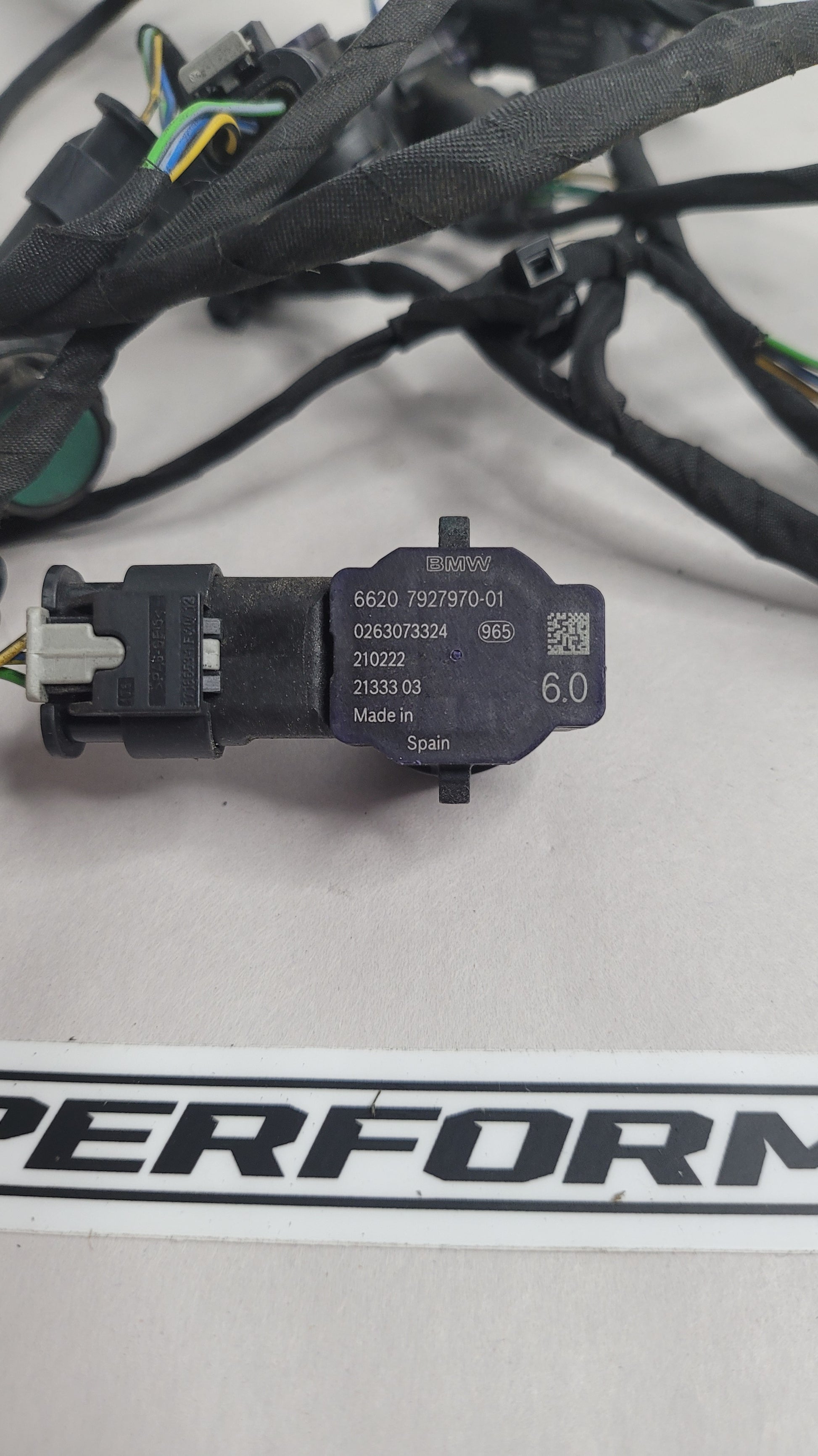 BMW 3 SERIES G20 G80 REAR BUMPER PDC WIRING LOOM 5A21DC7 5A21DC5 - MPerformance.parts