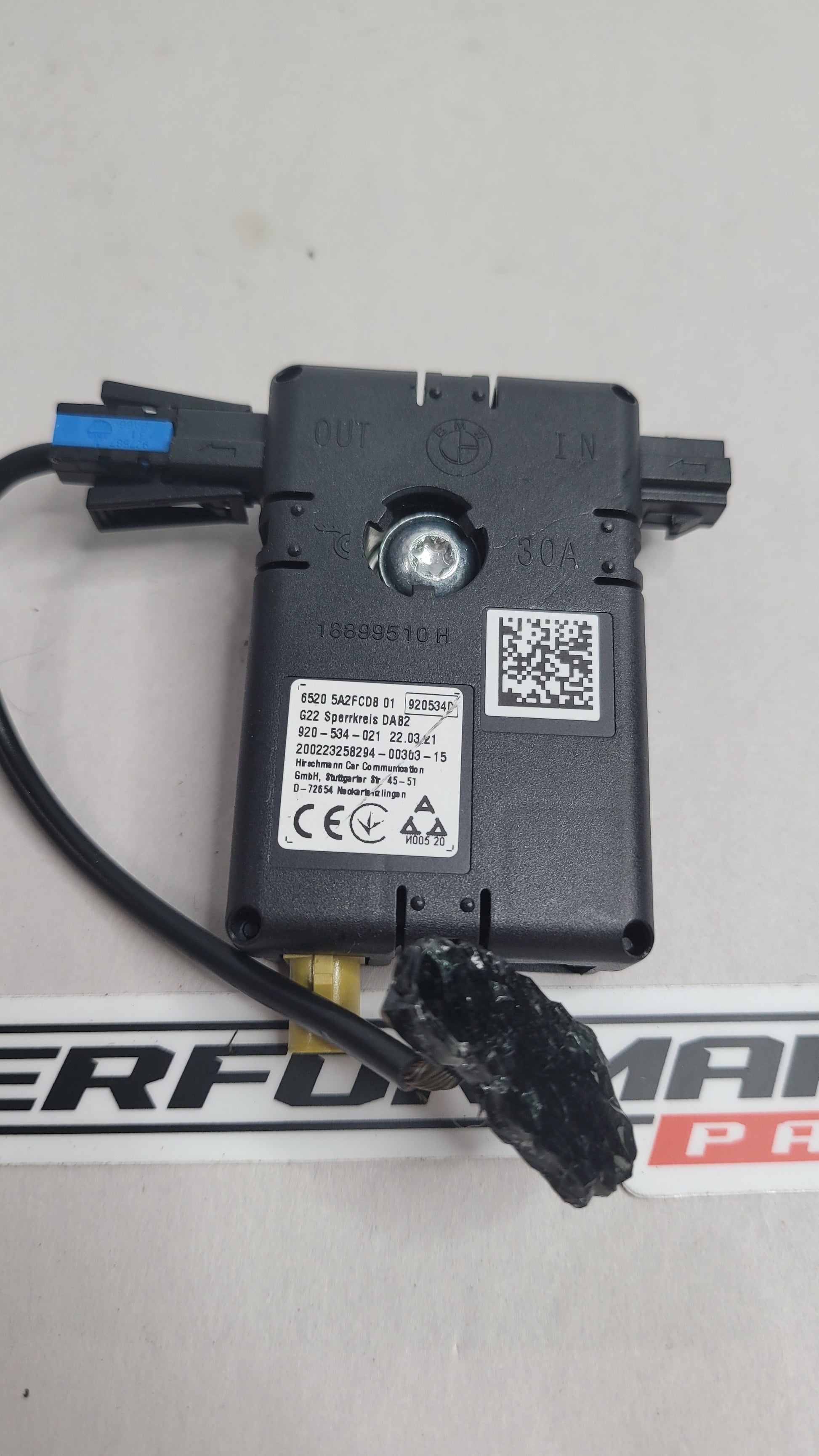 BMW 3 G20, G80, G28 M3 Competition Antenna Amplifier 5A2FCD8 - MPerformance.parts