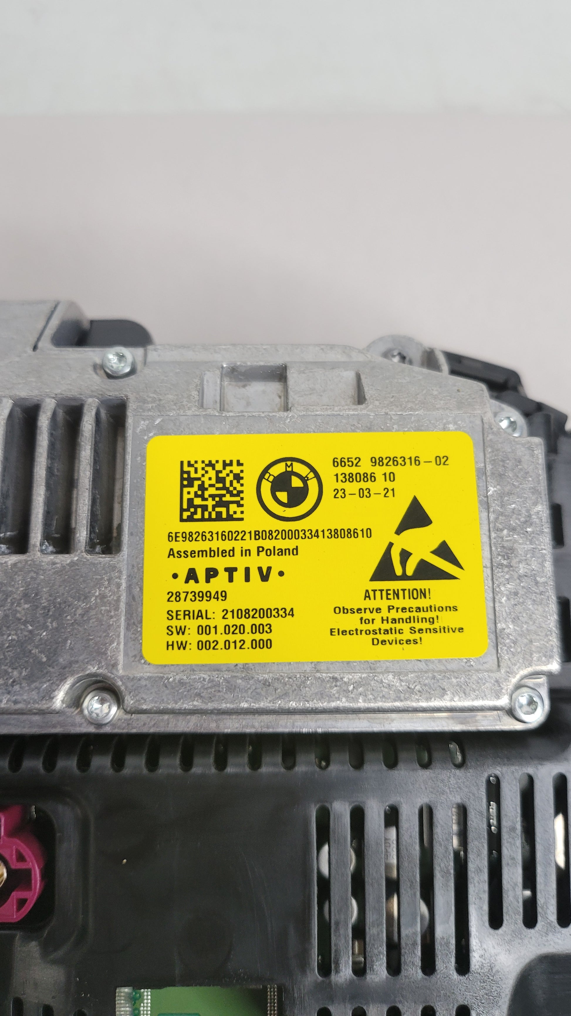 BMW M3 M4 G80 G82 G82 G83 Virtual Cockpit Instrument Cluster 202363 11 - MPerformance.parts