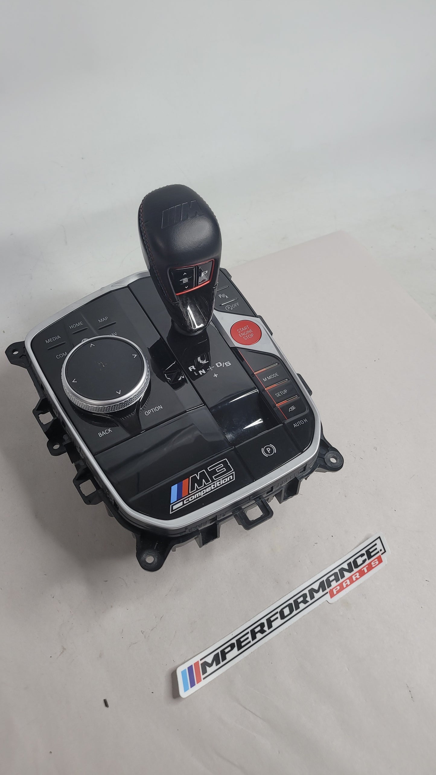 BMW Competition M3 M4 X5 X6 G Series Gear Shift Selector Knob Module 9504664 - MPerformance.parts