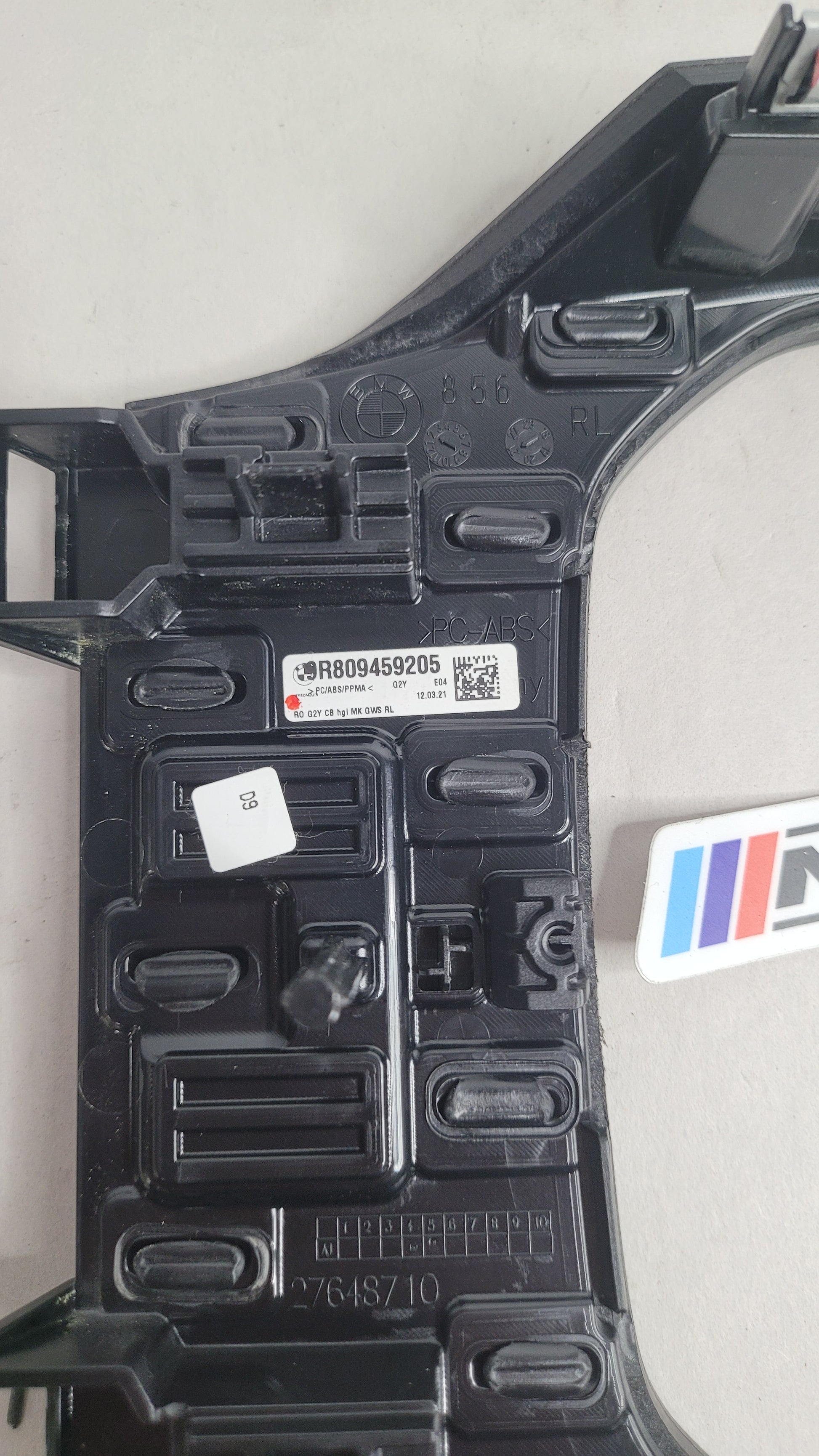 BMW M4 G80 G82 G83 Carbon Interior Trim Center Console Cover 8094591 27648710 - MPerformance.parts