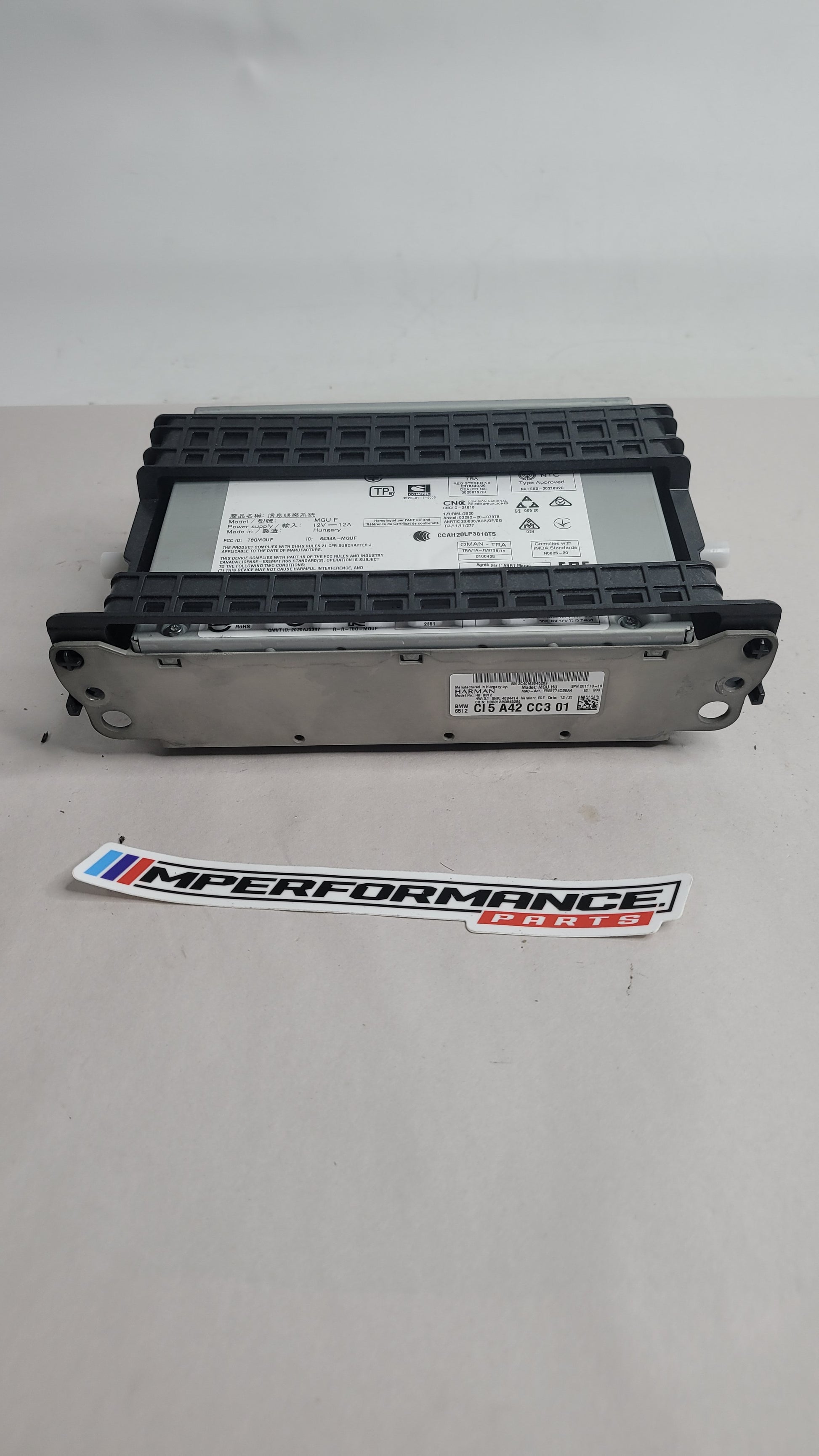 BMW G80 M3 RADIO RECEIVER CONTROL MODULE UNIT - CI5A42CC301 - MPerformance.parts
