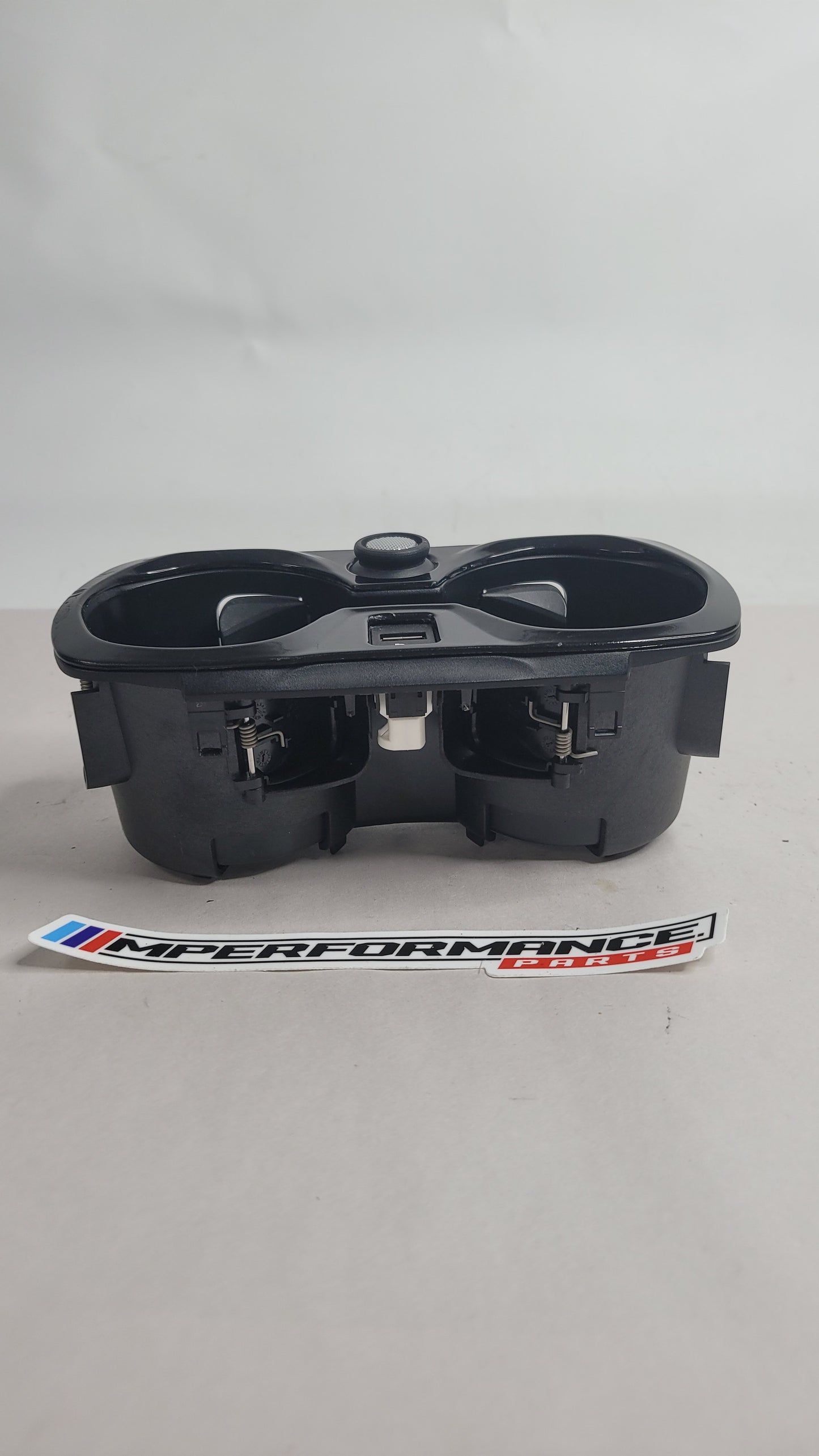 BMW M3 G80 CENTRE CONSOLE TWIN CUP HOLDER WITH USB SOCKET 6809803 - MPerformance.parts