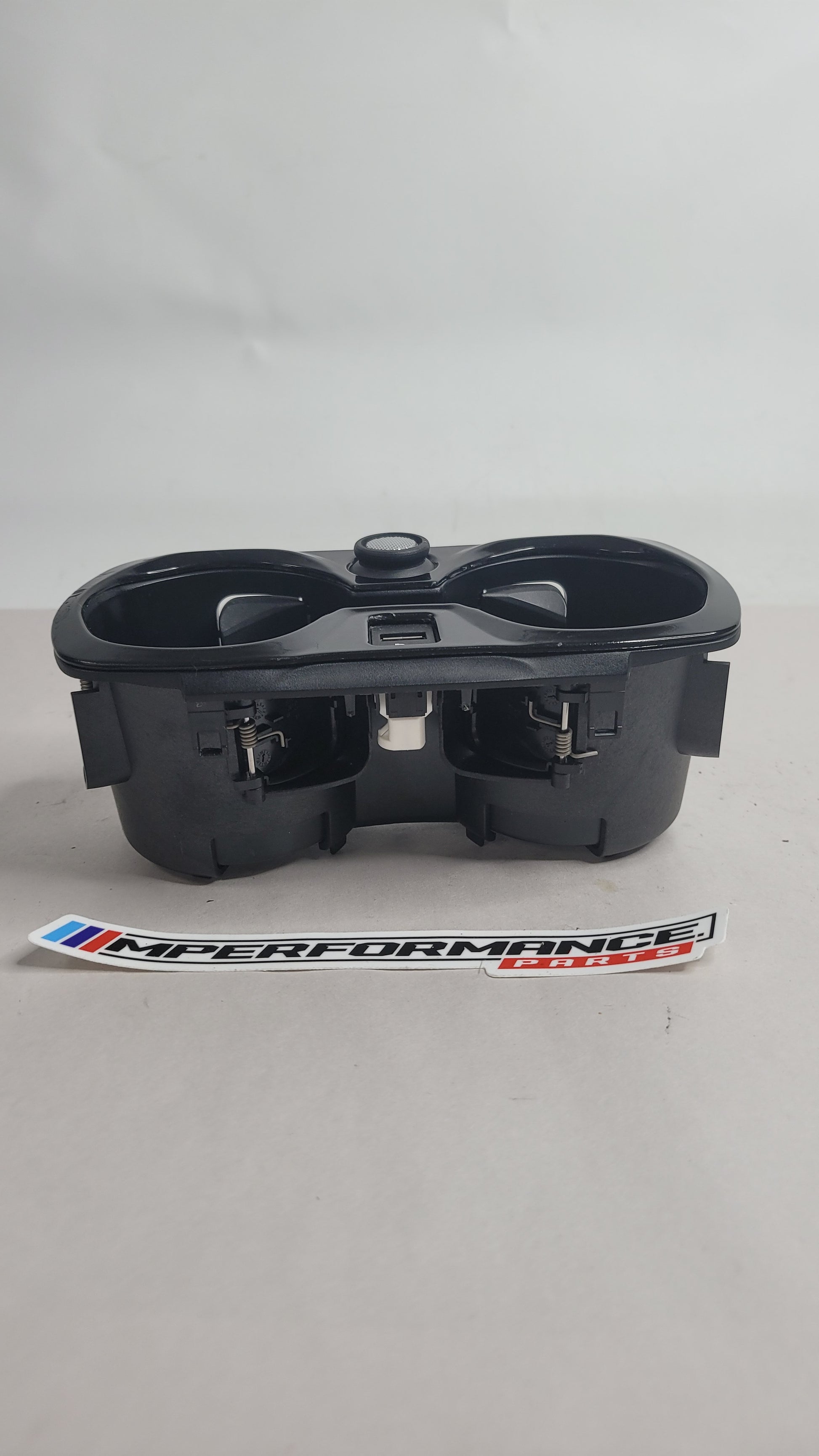 BMW M3 G80 CENTRE CONSOLE TWIN CUP HOLDER WITH USB SOCKET 6809803 - MPerformance.parts