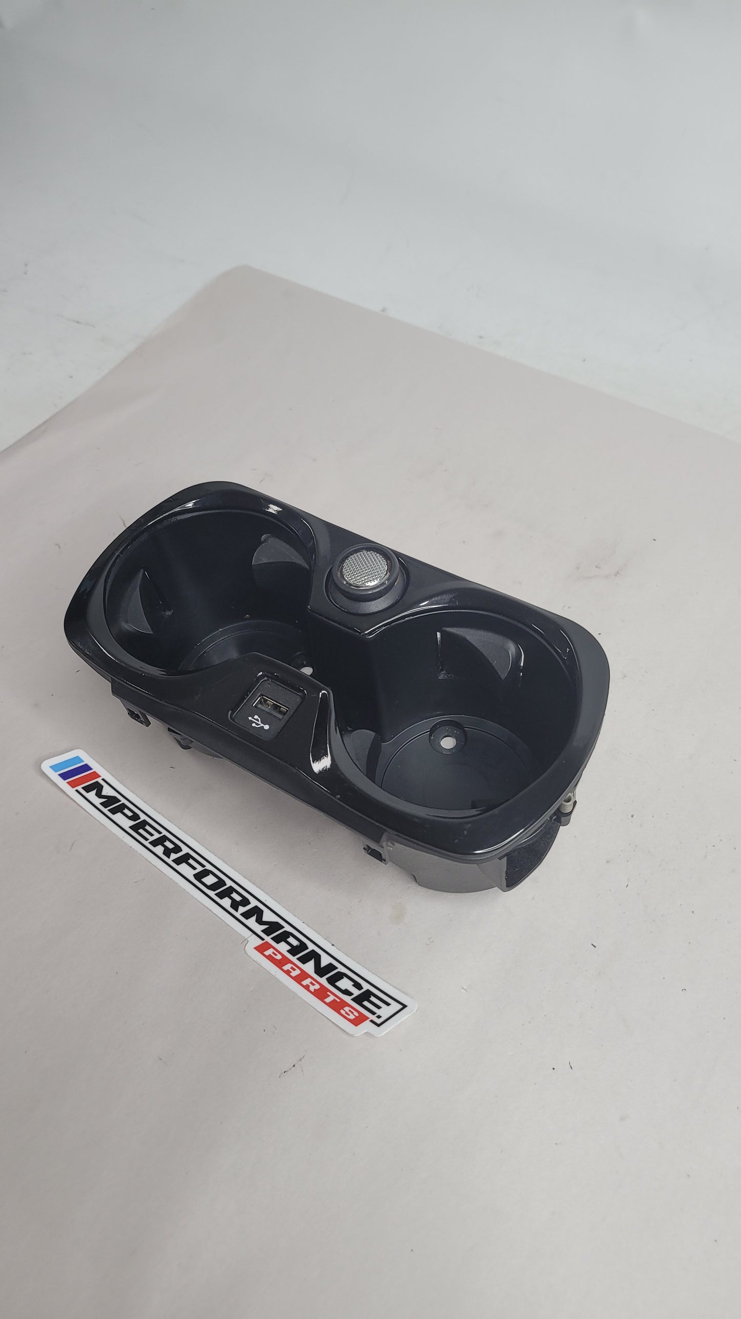 BMW M3 G80 CENTRE CONSOLE TWIN CUP HOLDER WITH USB SOCKET 6809803 - MPerformance.parts