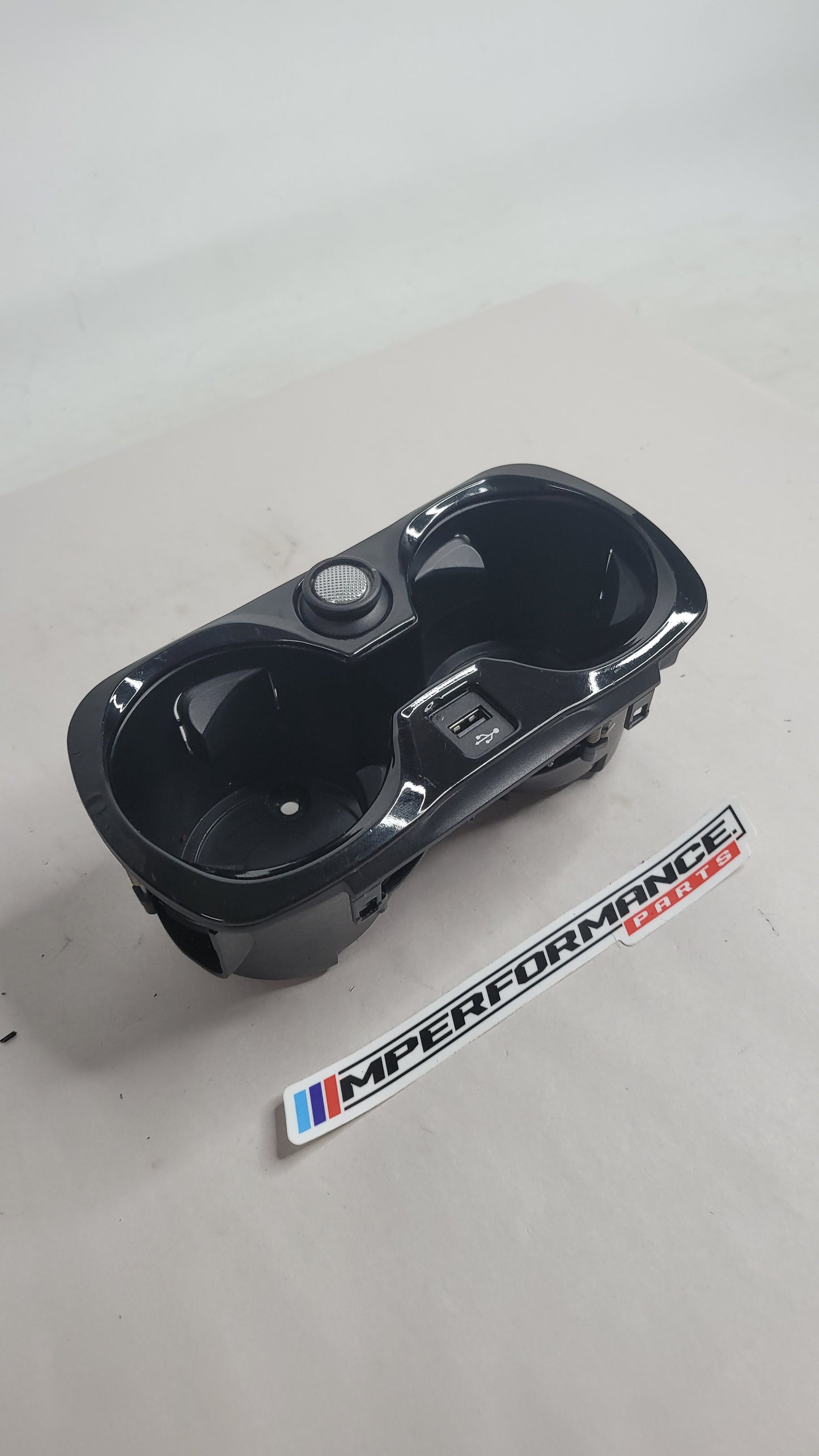 BMW M3 G80 CENTRE CONSOLE TWIN CUP HOLDER WITH USB SOCKET 6809803 - MPerformance.parts
