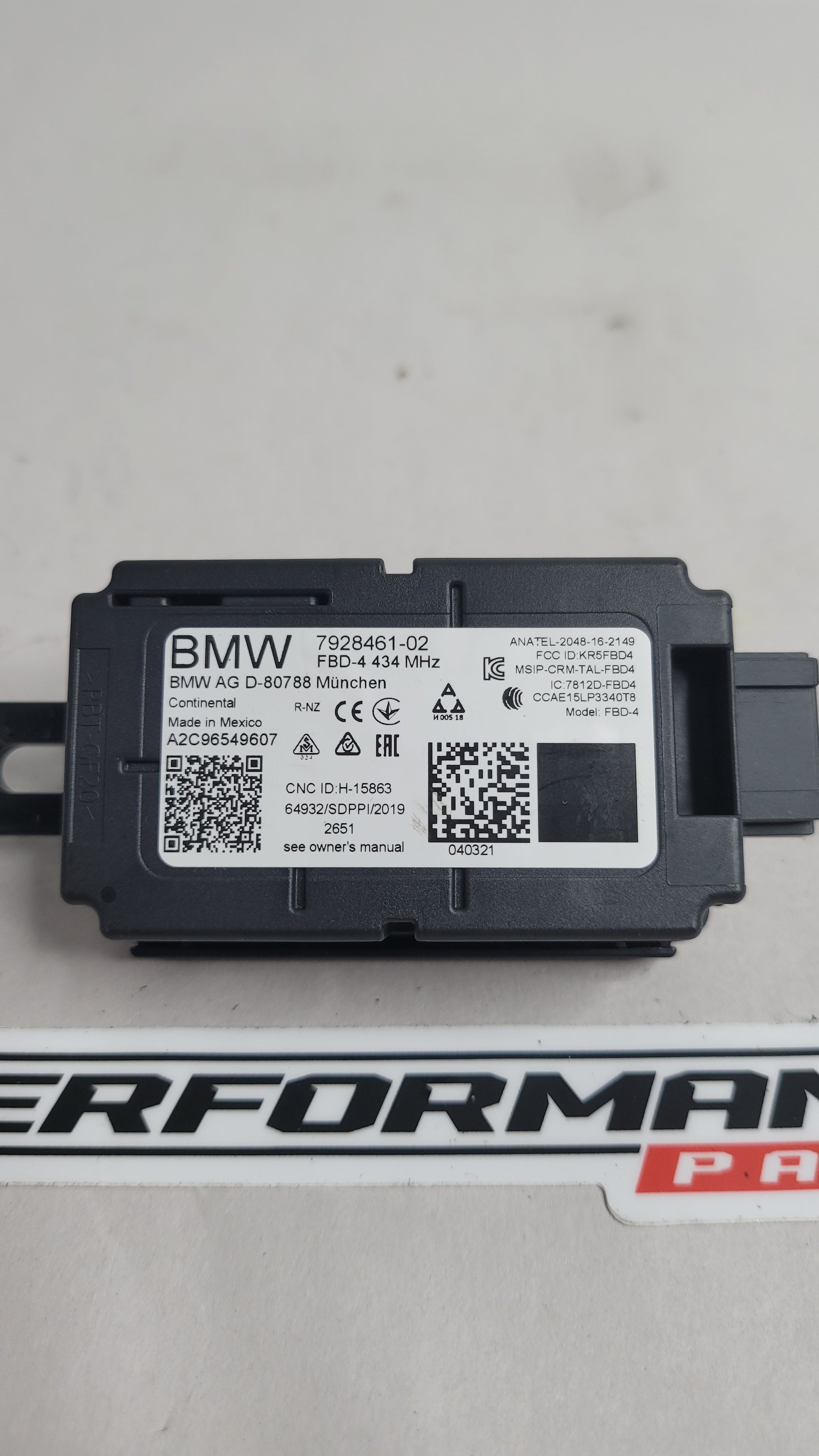 BMW M3 M4 G80 G82 G83 RADIO RECEIVER REMOTE MODULE - 7928461-02 - MPerformance.parts