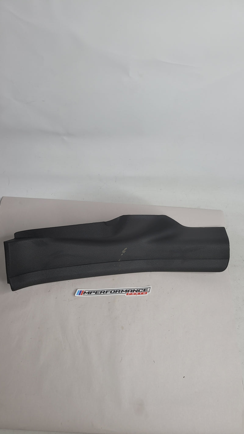 BMW 3 Series G80 right rear door entrance trim, OEM replacement part with MPerformance.parts branding visible.