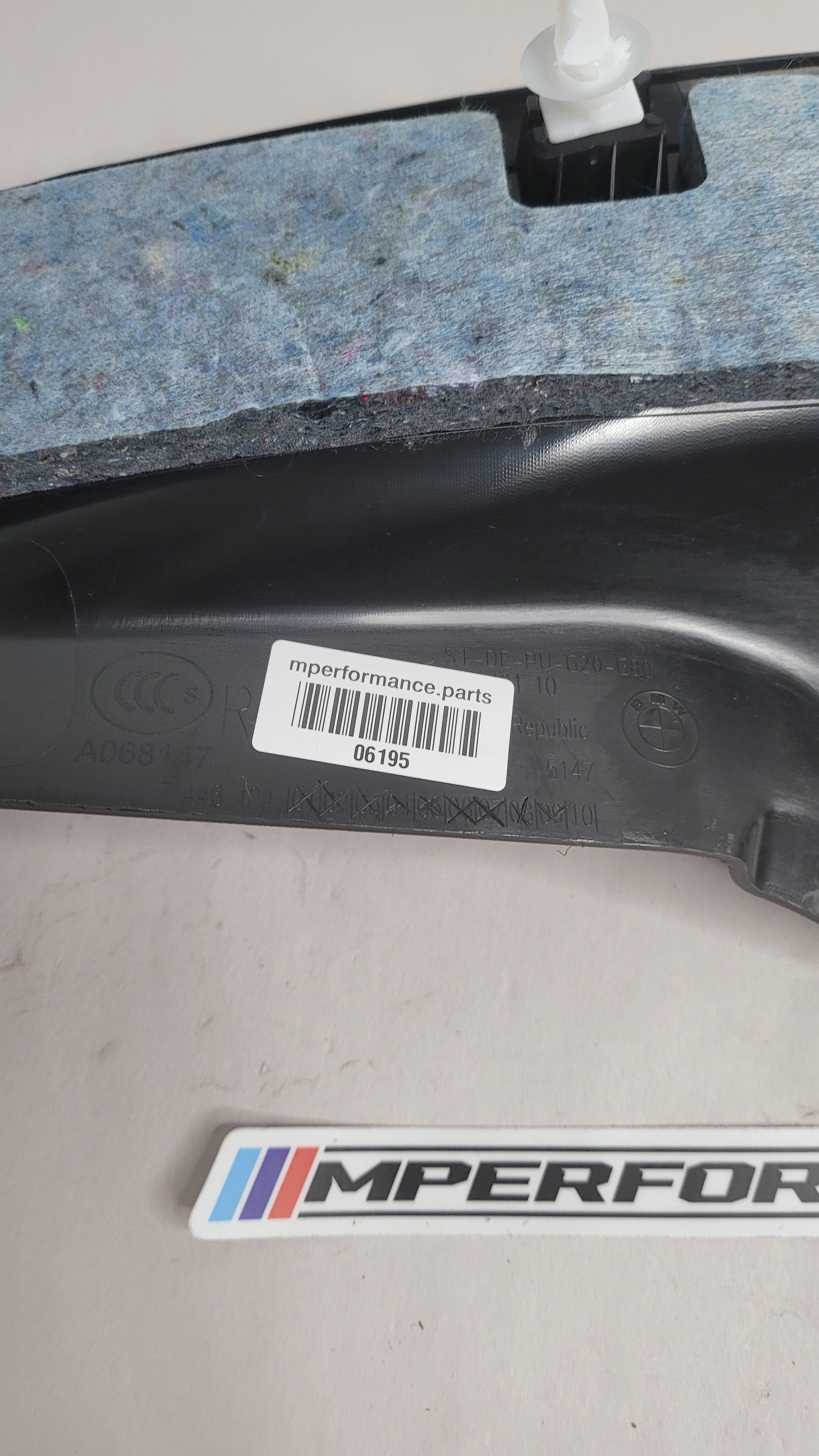 BMW 3 Series G80 Rear Door Entrance Trim Right Driver O/S 7446424 - MPerformance.parts
