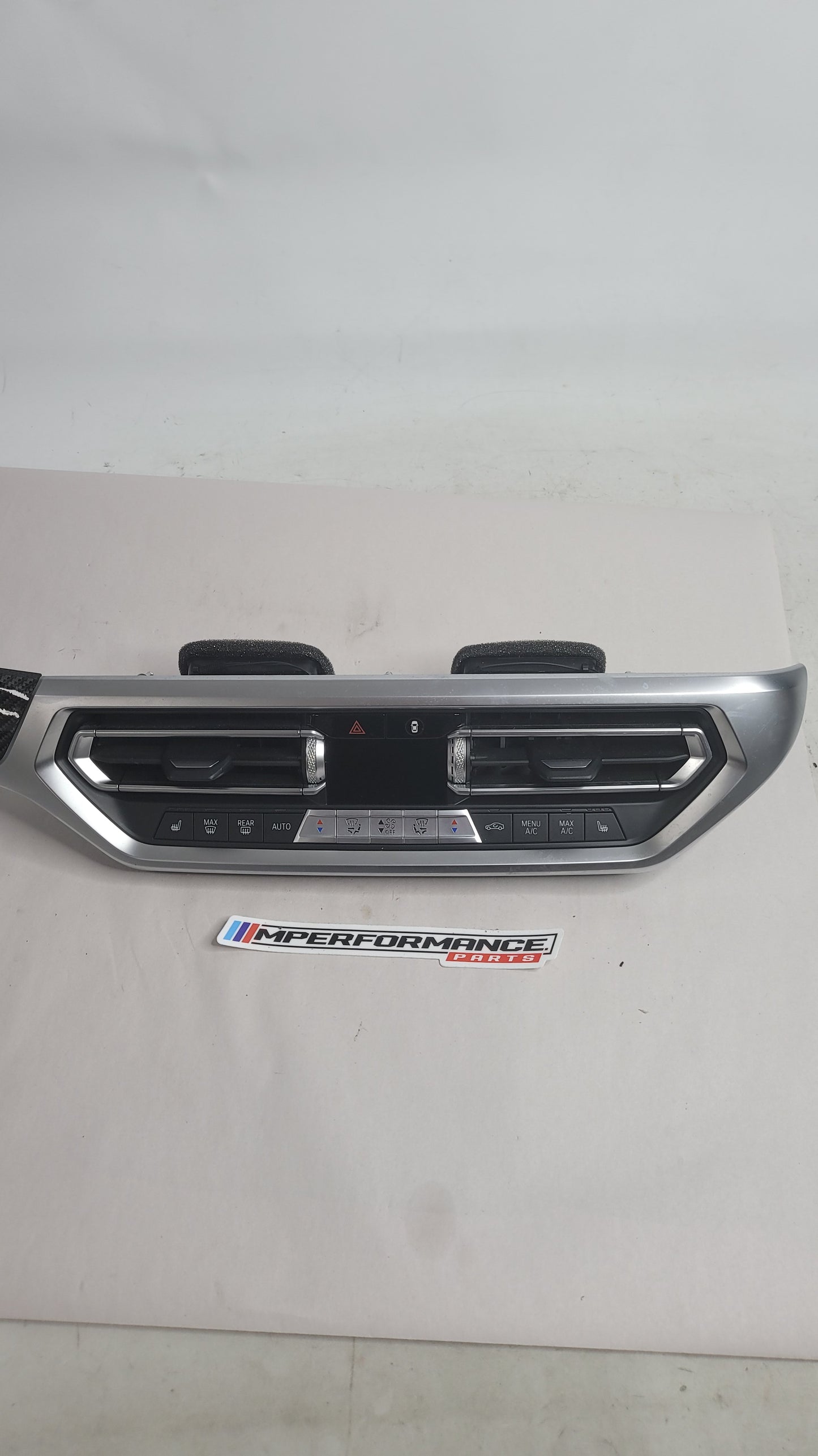 BMW 3 SERIES AC AIR CON HEAT CONTROL PANEL DASHBOARD TRIM CARBON 9855409 G80 - MPerformance.parts