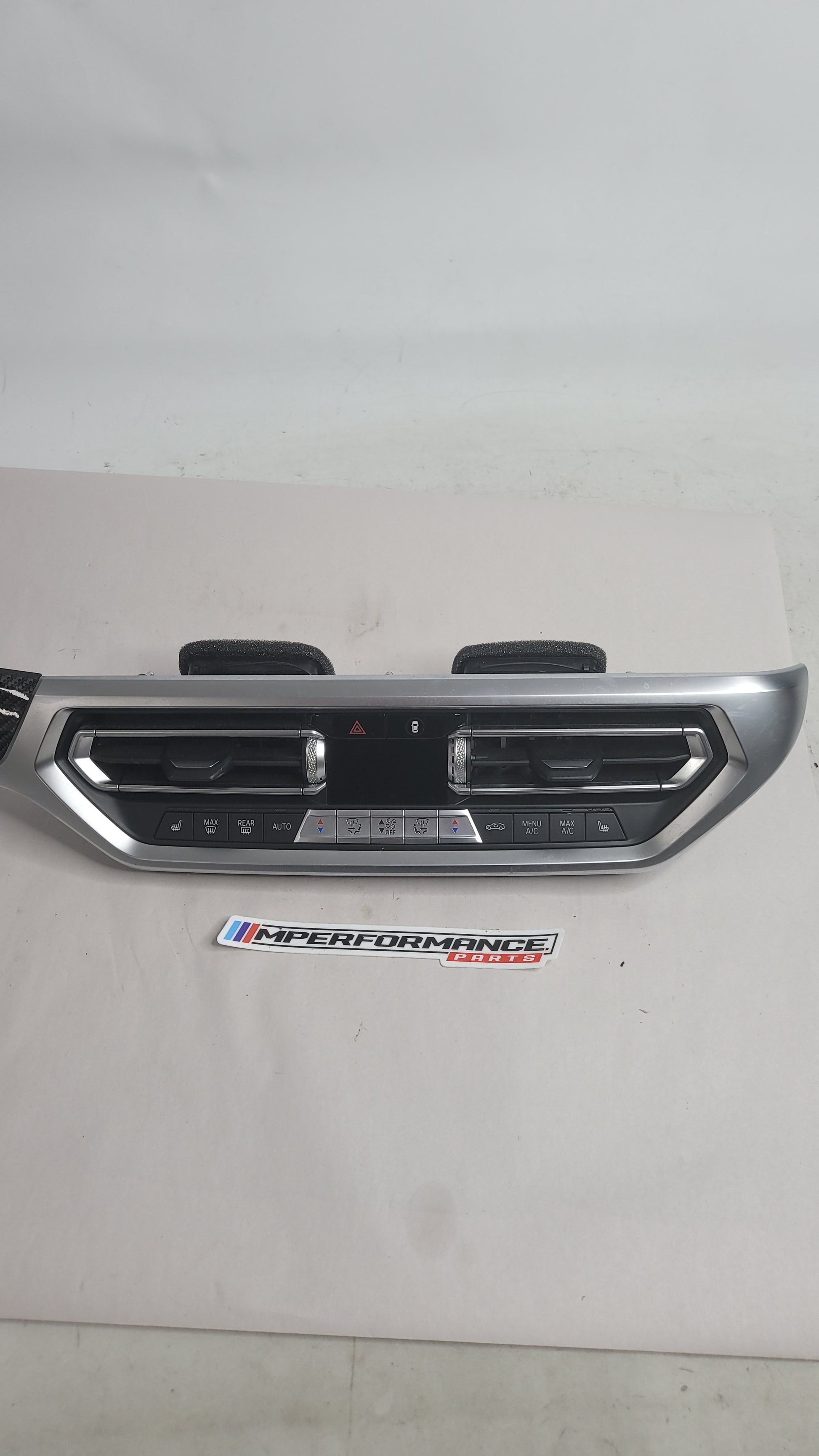 BMW 3 SERIES AC AIR CON HEAT CONTROL PANEL DASHBOARD TRIM CARBON 9855409 G80 - MPerformance.parts