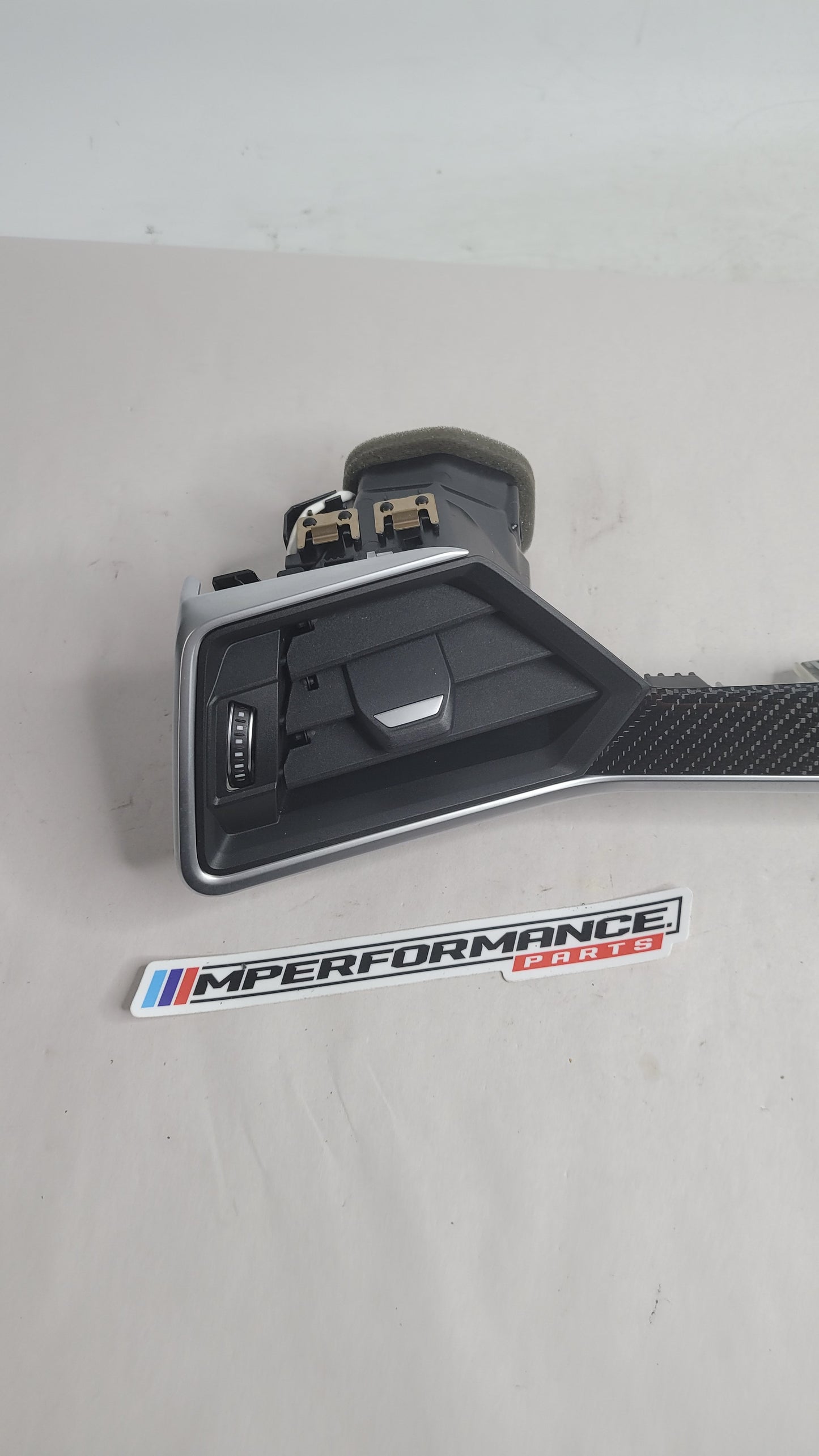 BMW 3 SERIES AC AIR CON HEAT CONTROL PANEL DASHBOARD TRIM CARBON 9855409 G80 - MPerformance.parts