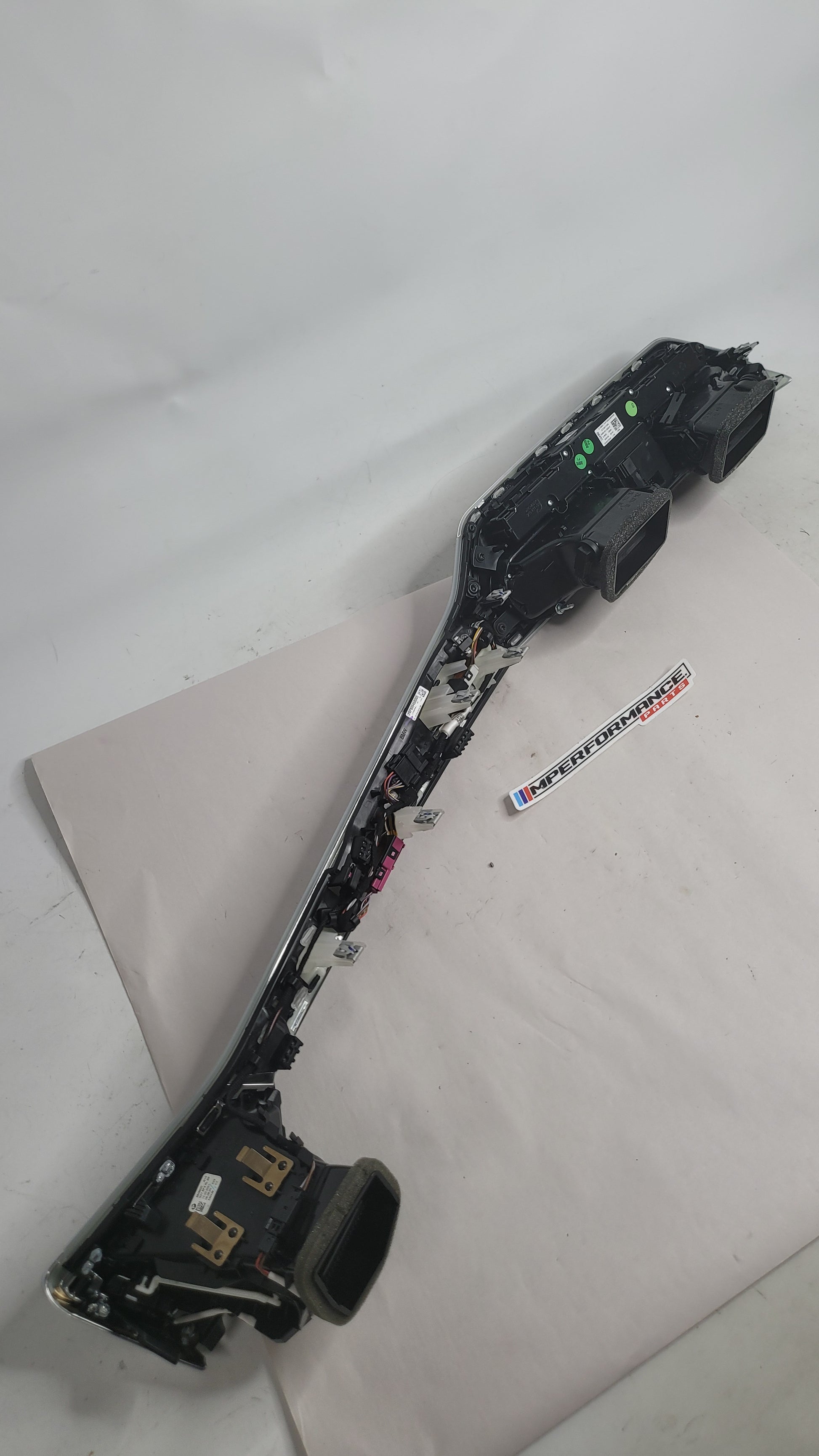 BMW 3 SERIES AC AIR CON HEAT CONTROL PANEL DASHBOARD TRIM CARBON 9855409 G80 - MPerformance.parts