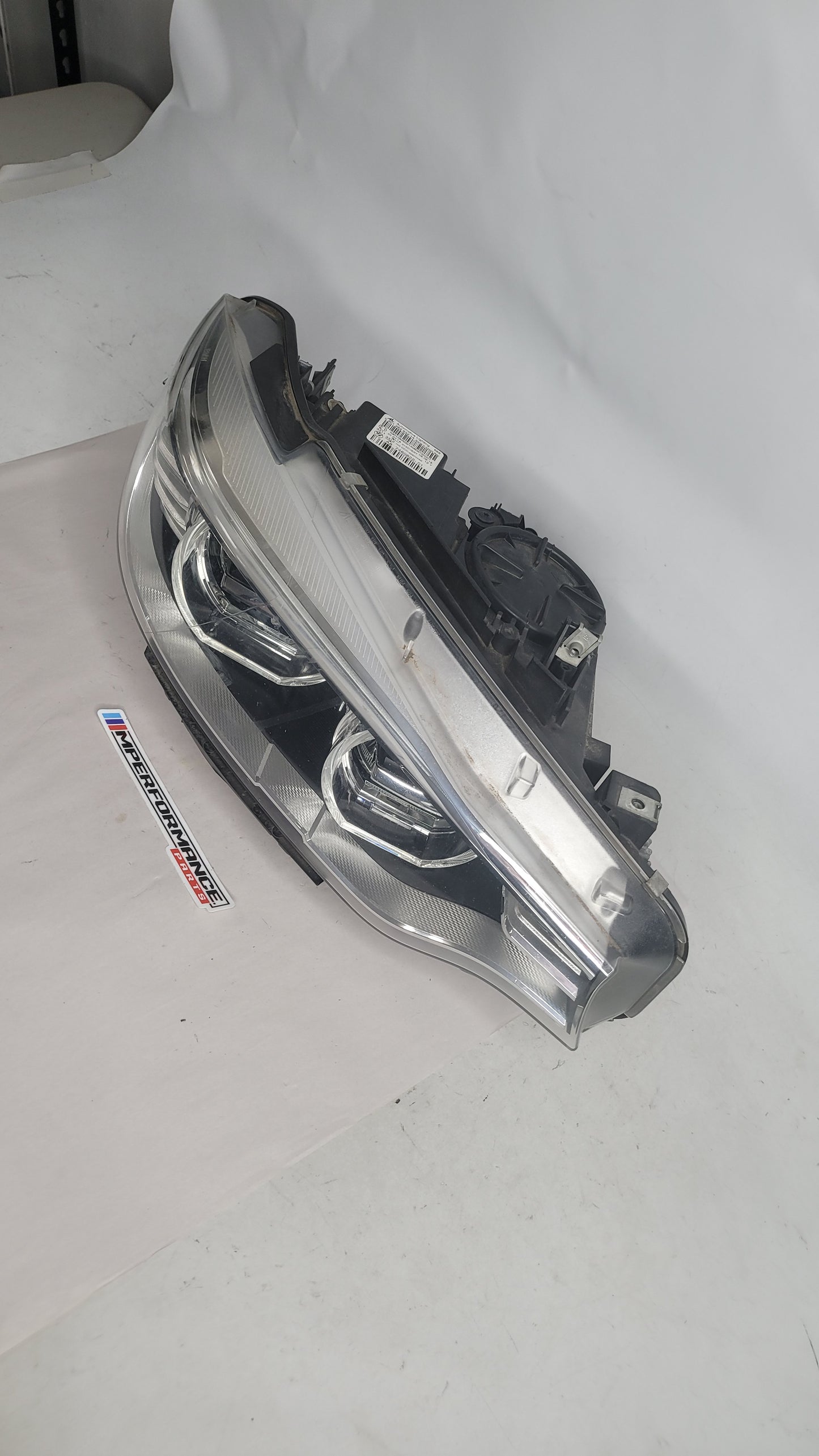 BMW M4 F82 F83 DRIVER SIDE FRONT HEADLIGHT LED AHL HEAD LIGHT A8 7460622-01 - MPerformance.parts