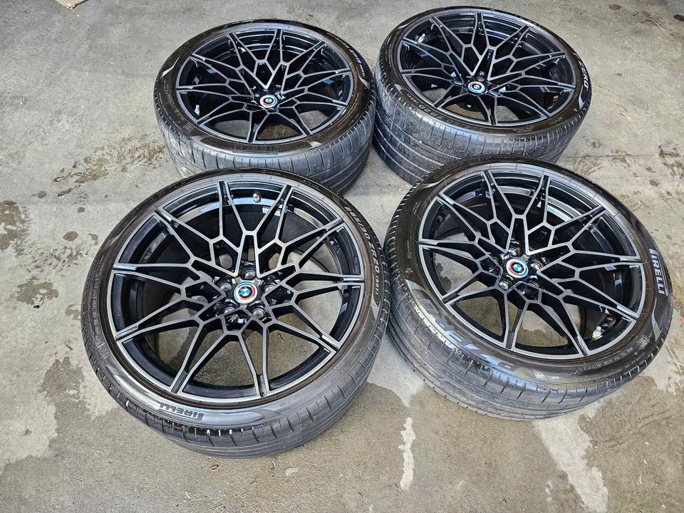 BMW 826M Forged Lightweight Wheels + Tyres + TPMS. G80/G81/G82/G87 M2/M3/M4