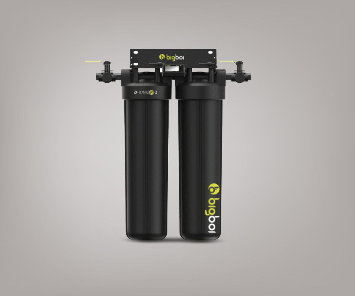 D-IonizR 1 Set - 2 Stage Water Filtration System for Detailing 