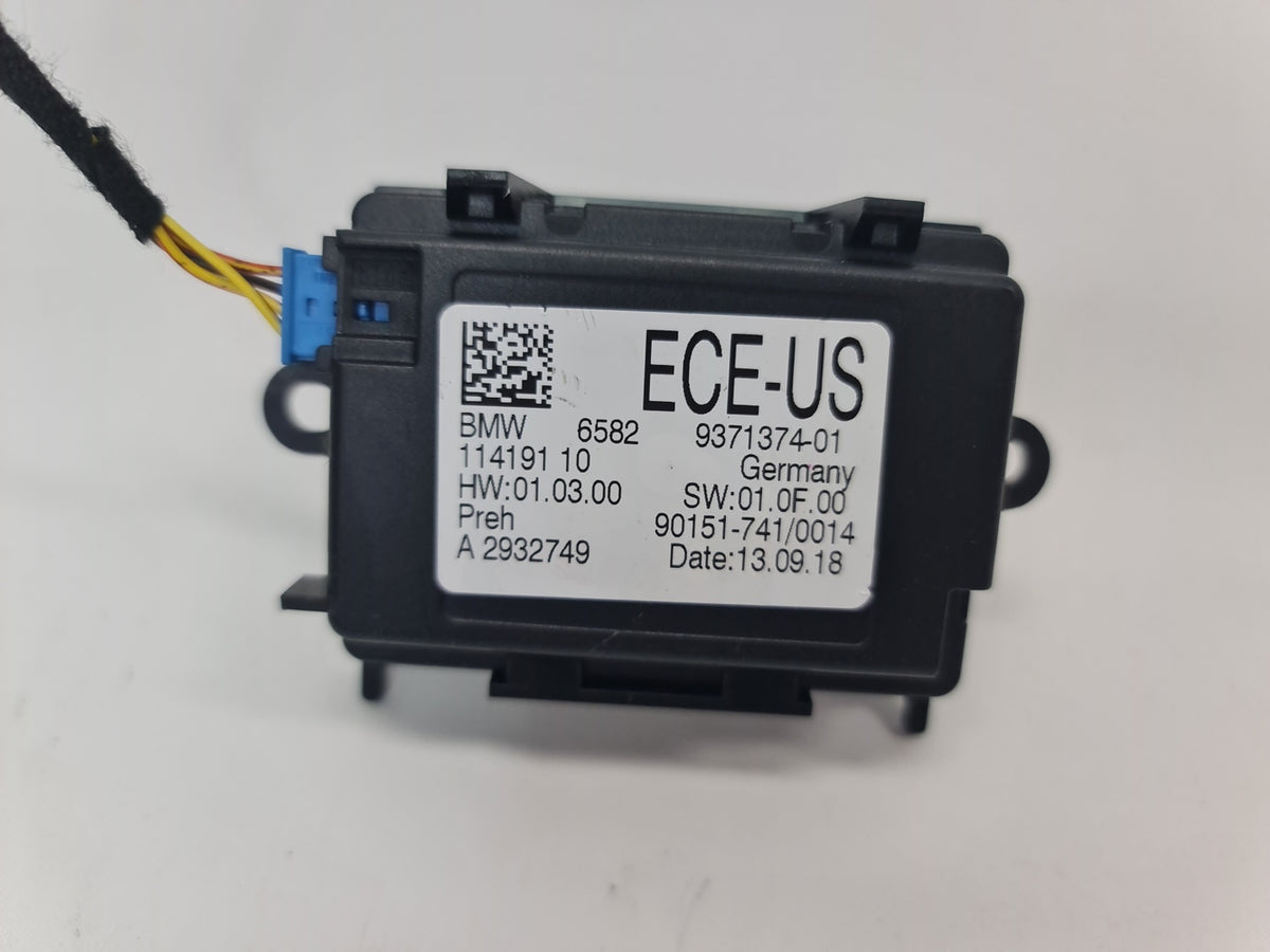BMW F22 F30 F32 M3 M4 X5 iDrive navigation control unit with touch knob and NAV button, OEM part 65829371374.