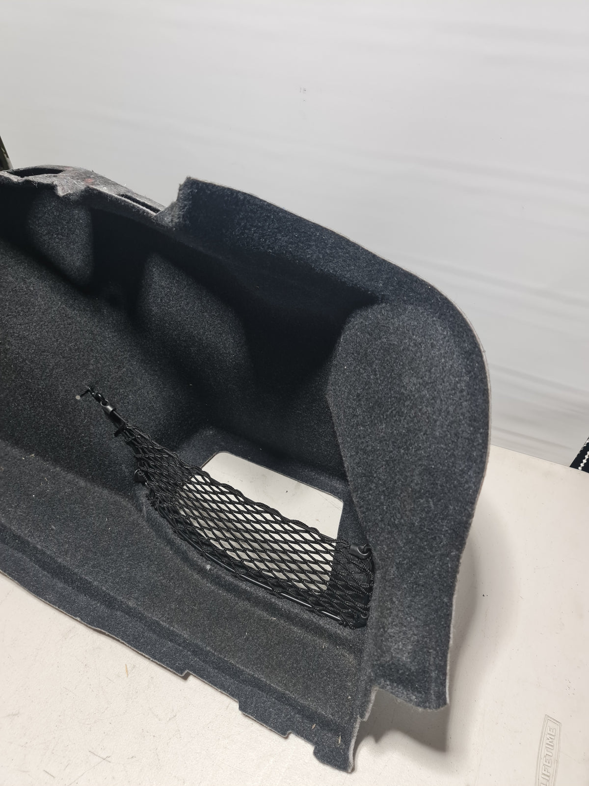 BMW 228i F22 coupe rear right trunk interior trim cover, OEM replacement for 14-17 model years, durable interior accessory.