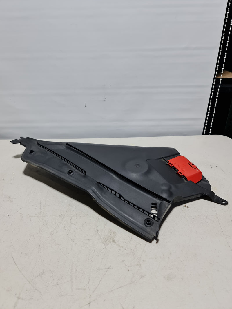 Genuine BMW battery cover cowl panel for F80, F82, F83, F87 M3 M4 M2 LCI models, part 2, in black finish.