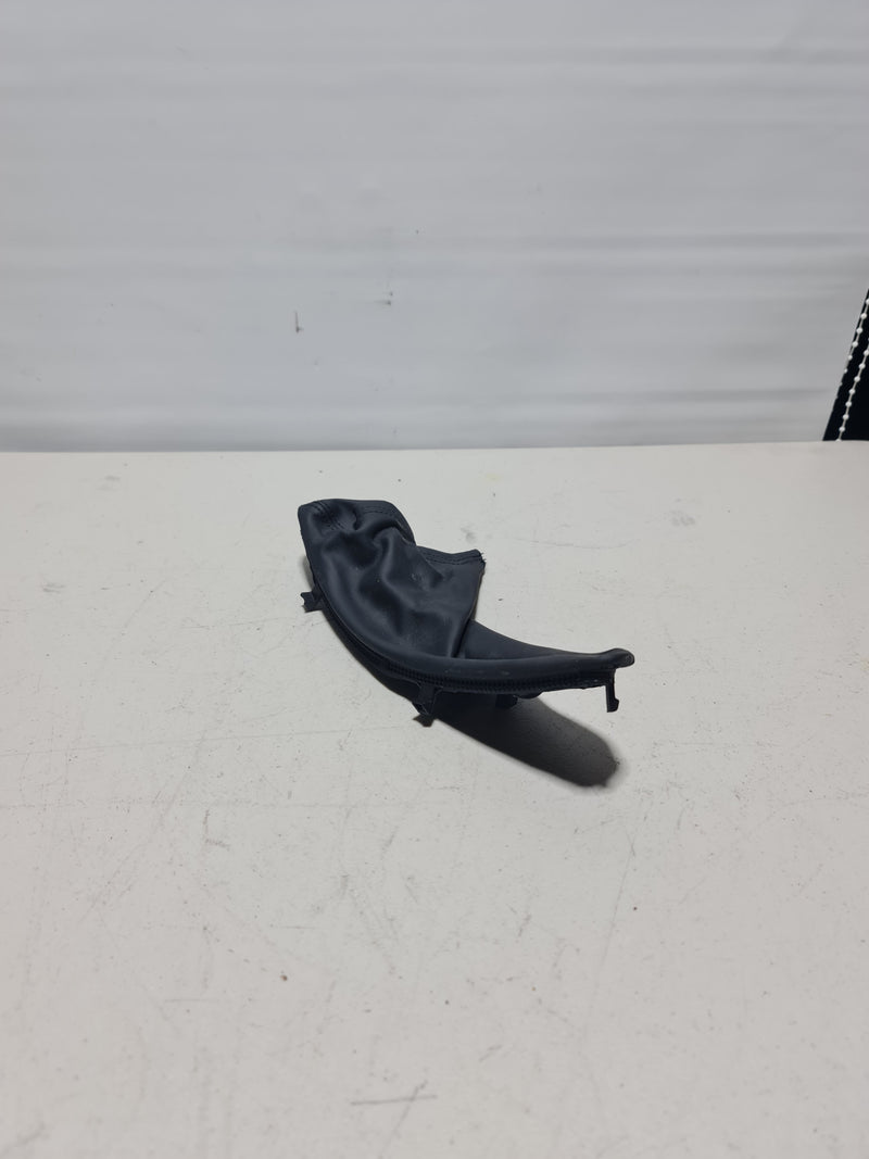 BMW leather handbrake lever cover with detailed stitching and ergonomic design, fits model 34427846806 for a premium interior look.