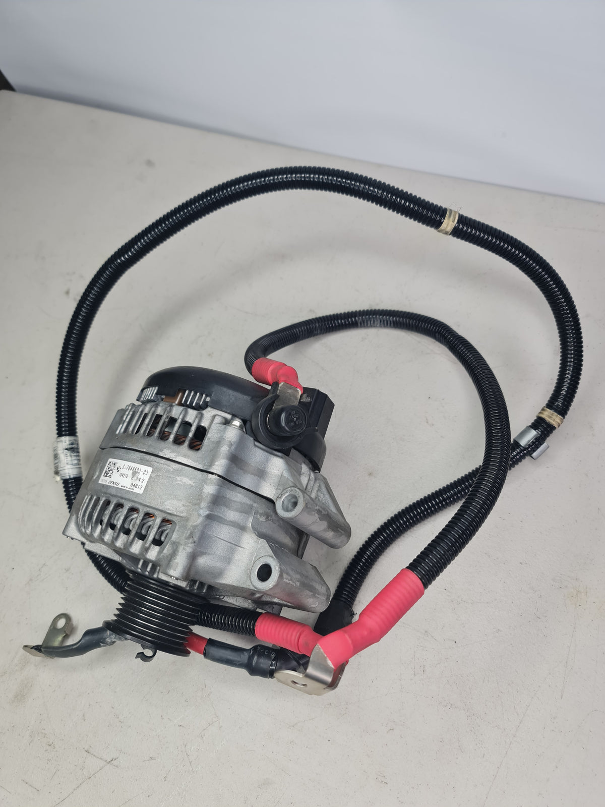 BMW RP Alternator for 2015-2020 models, part number 12-31-7-848-603, showing a new automotive alternator in a detailed view.