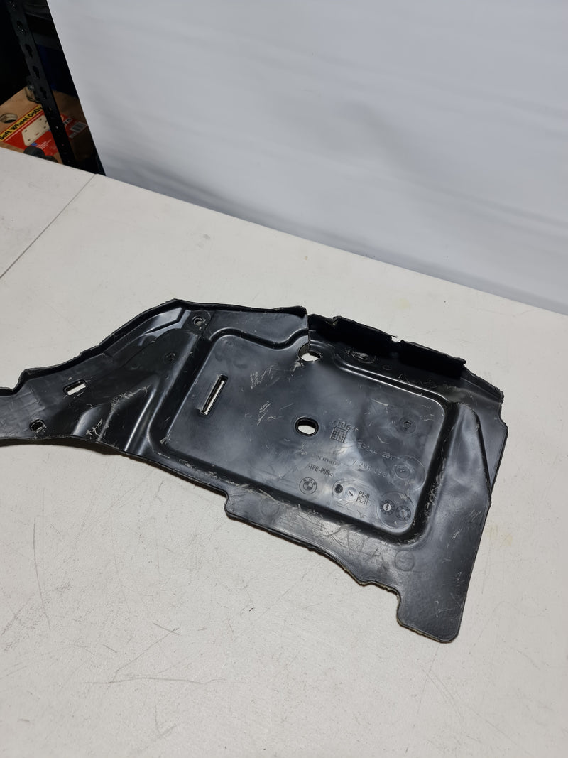 BMW original sound insulation bulkhead for firewall A-pillar, designed to reduce noise and improve cabin comfort.