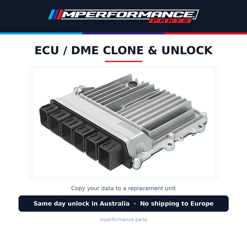 ECU / DME Clone & Unlock Service - Copy Data From Your Old Unit To A New One. Same day unlock in Australia, no shipping to Europe.
