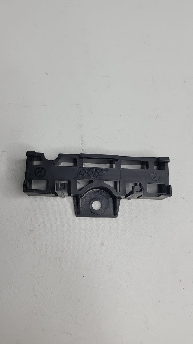 BMW F20 F21 F22 F23 F30 F80 antenna trunk holder by MPerformance.parts, showing the black plastic mounting component.