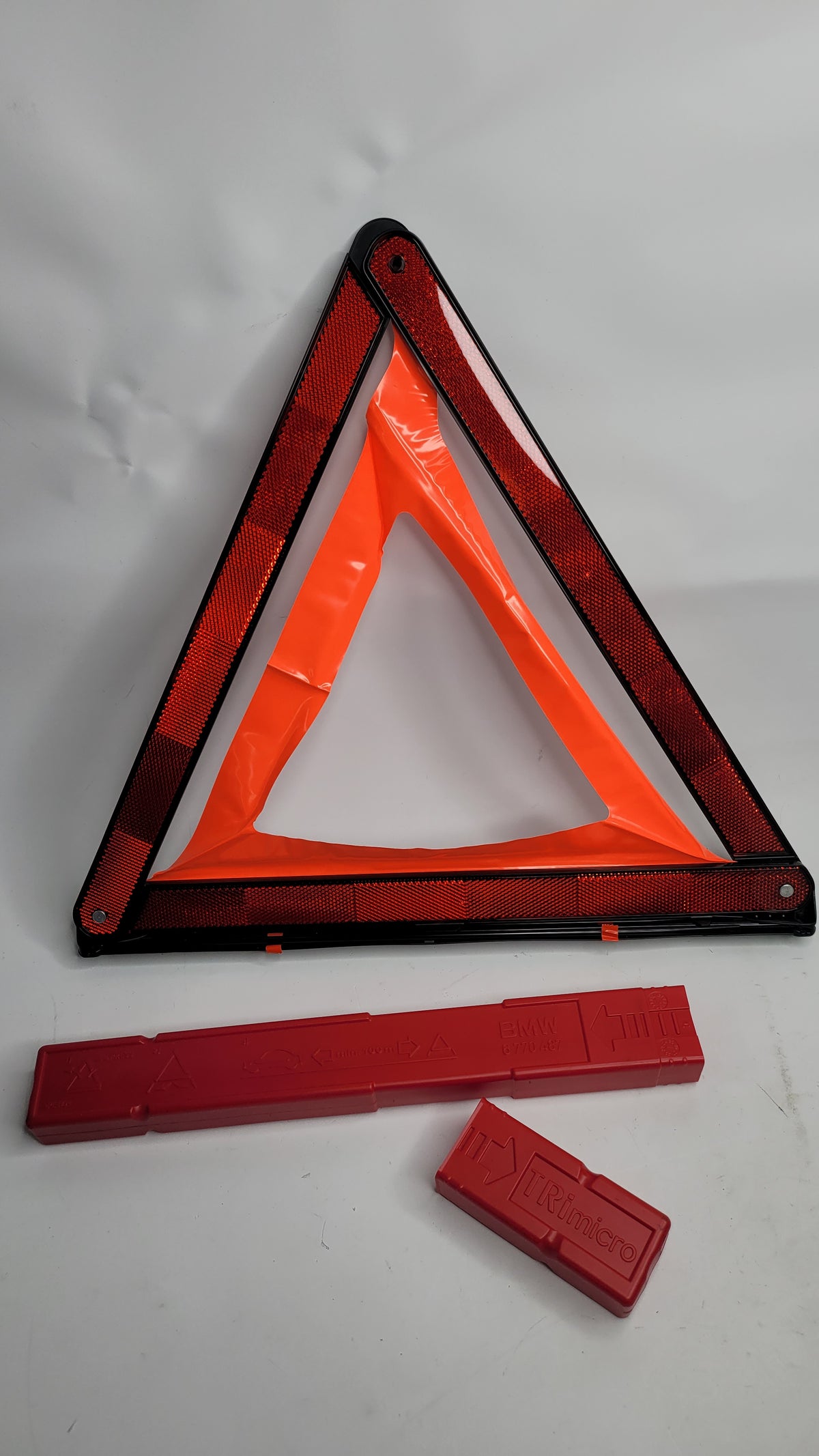 BMW F22 F30 F32 F10 F13 F80 F82 F87 X5 Hazard Warning Triangle w/ Container - 6770487 - MPerformance.parts