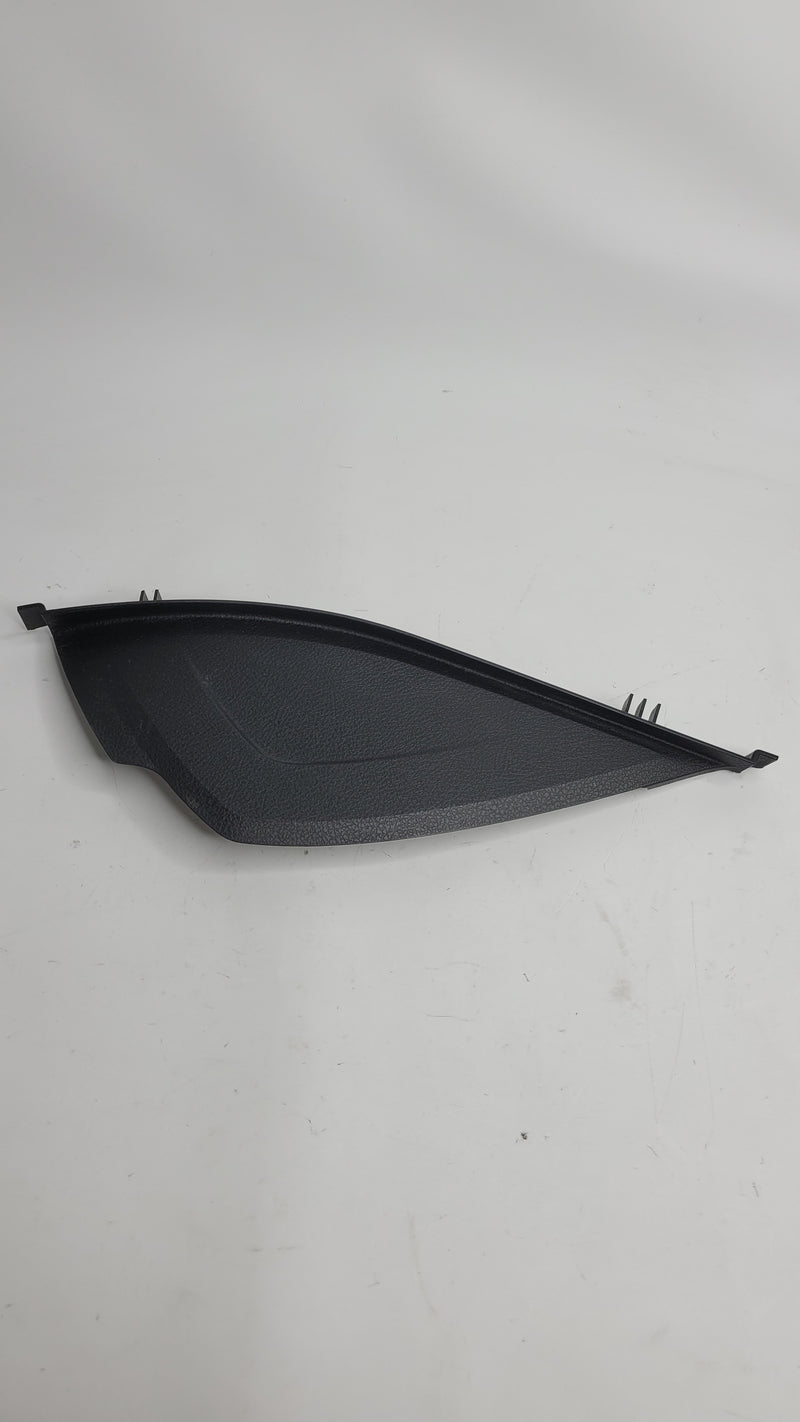 BMW F80 M3 left side dash corner trim by MPerformance.parts, featuring sleek black finish and precise fit for interior enhancement.